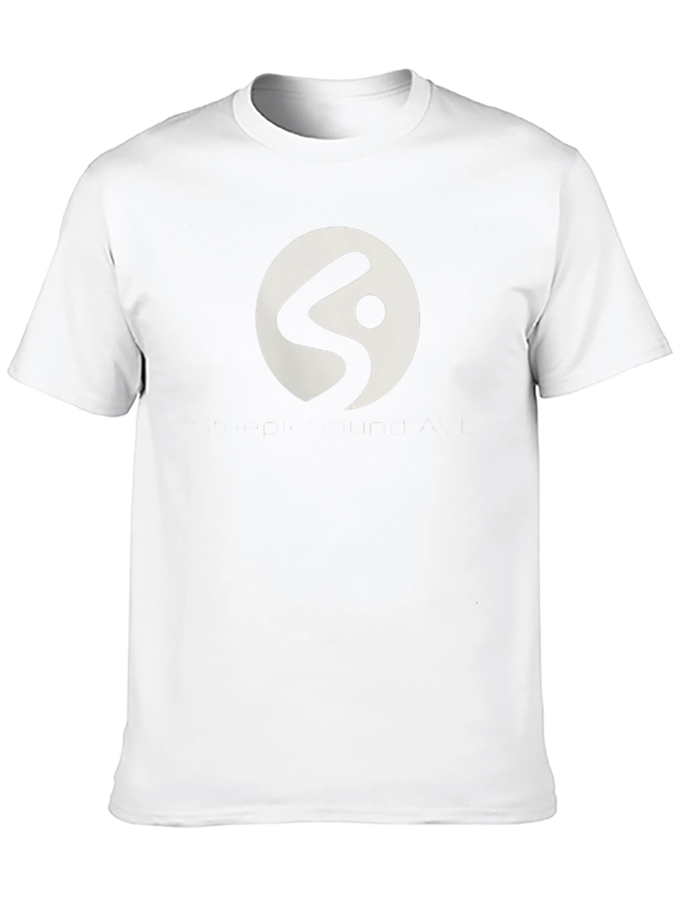 Stylish Black T-Shirt with Abstract Logo