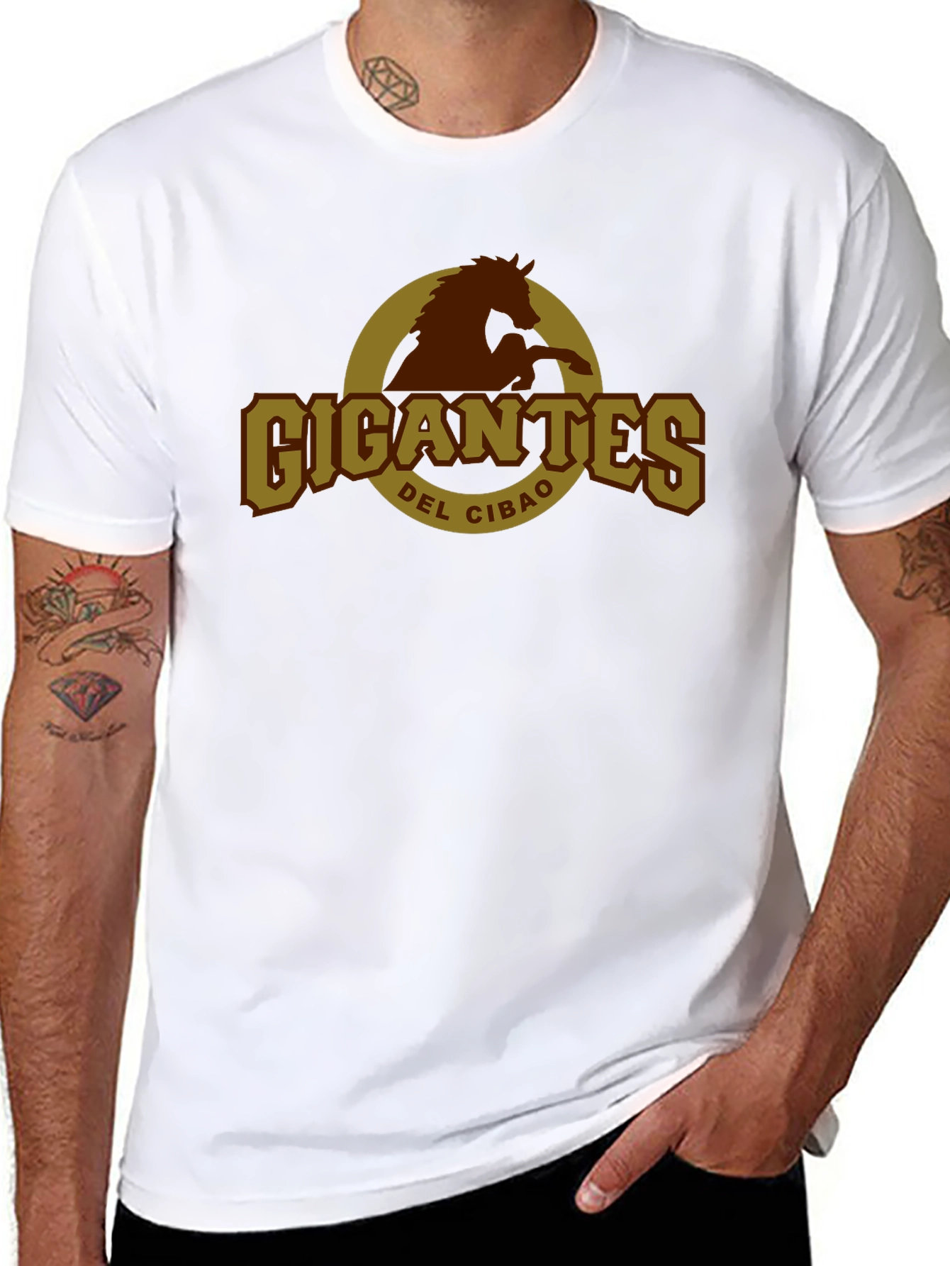 Gigantes Del Cibao Black T-Shirt