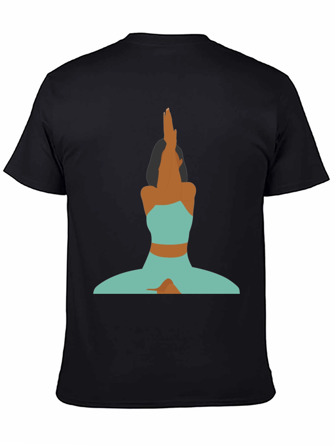 Yoga Pose Graphic Tee - Stylish Comfort