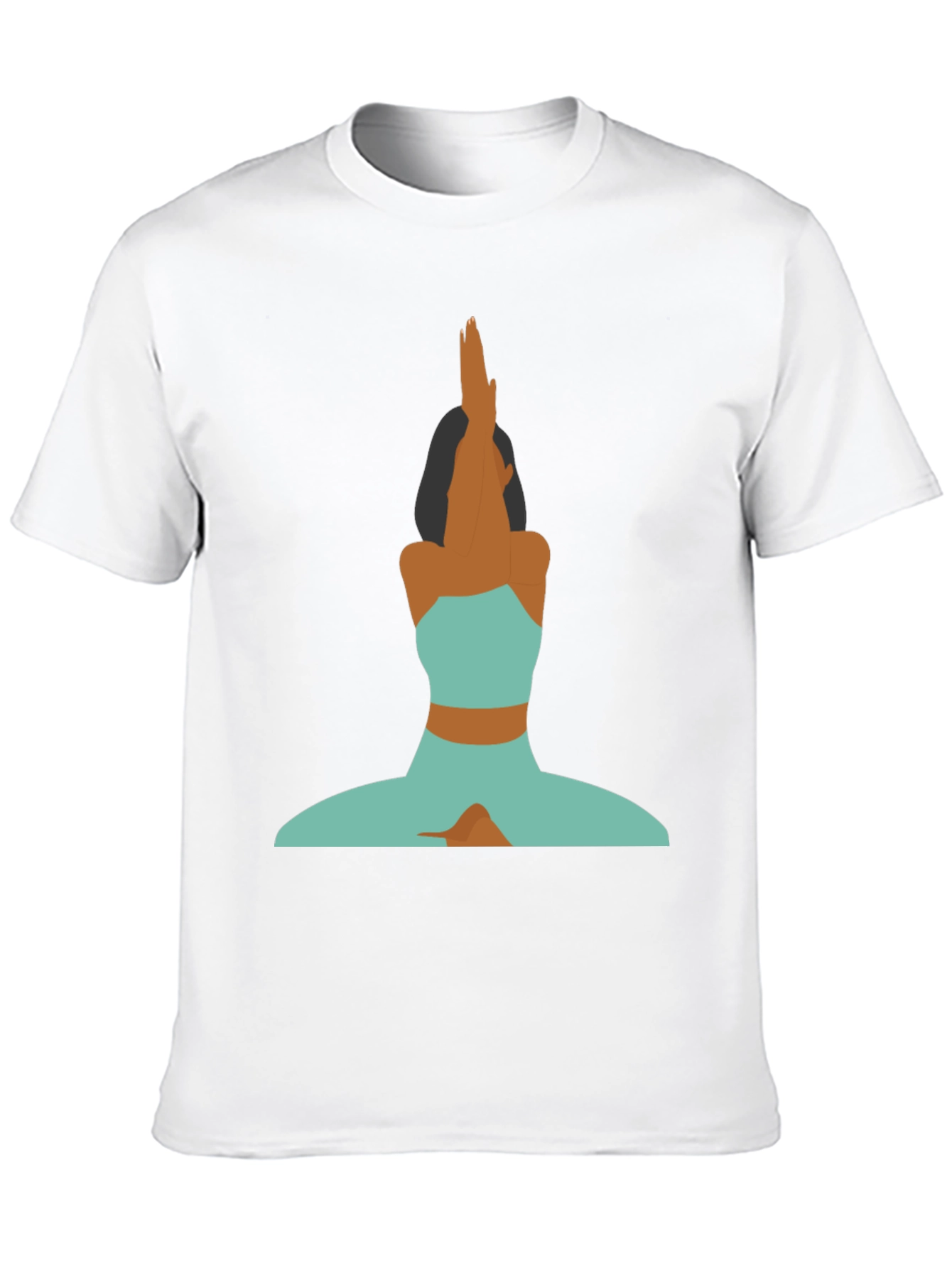 Yoga Pose Graphic Tee - Stylish Comfort
