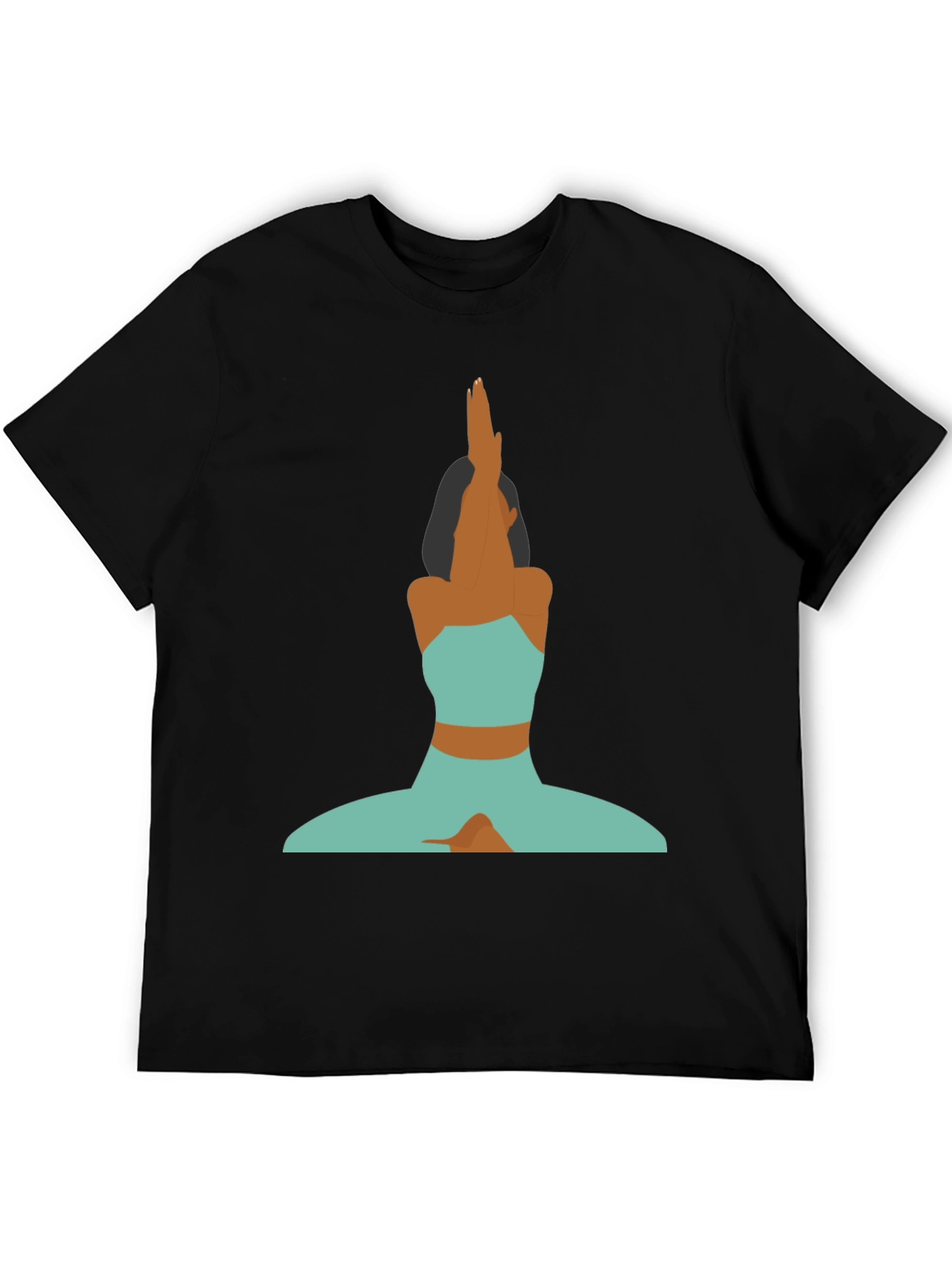 Yoga Pose Graphic Tee - Stylish Comfort