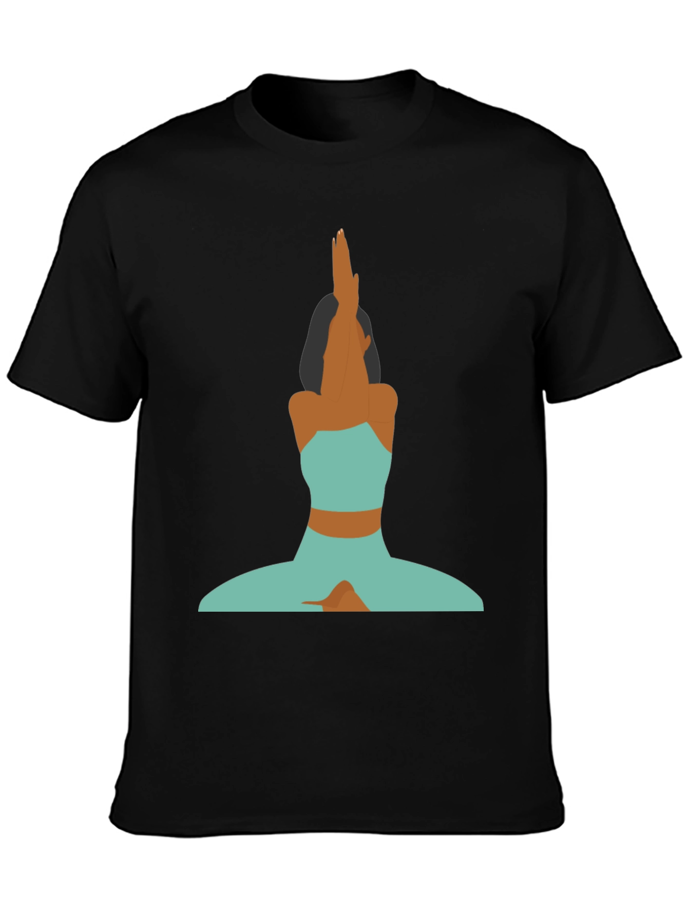 Yoga Pose Graphic Tee - Stylish Comfort