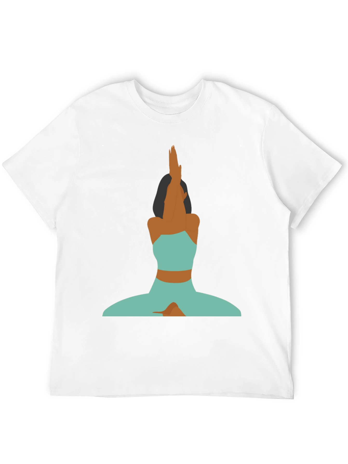 Yoga Pose Graphic Tee - Stylish Comfort