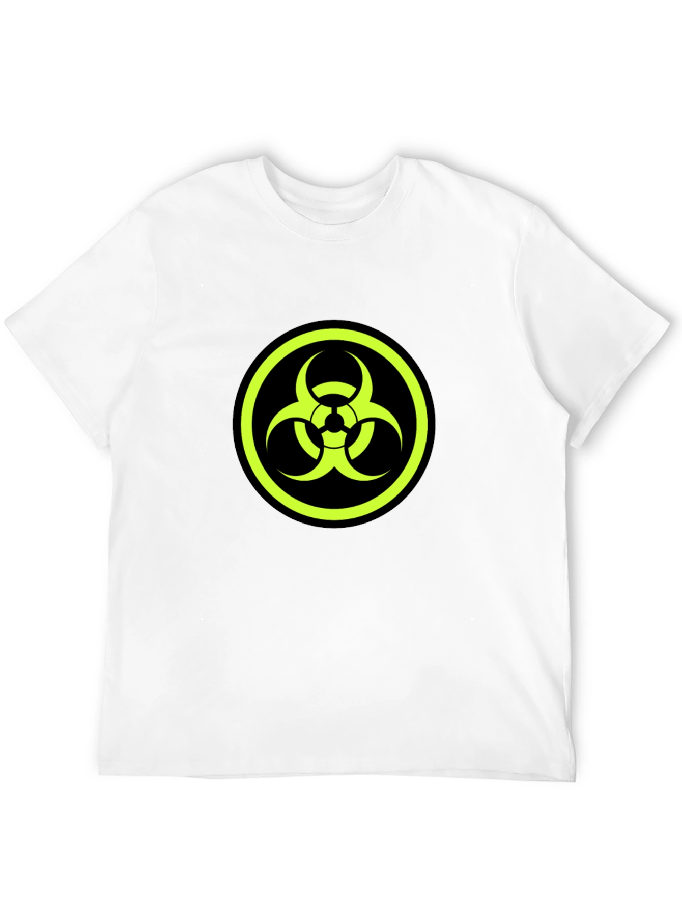 Biohazard Symbol Graphic Tee - Black T-Shirt