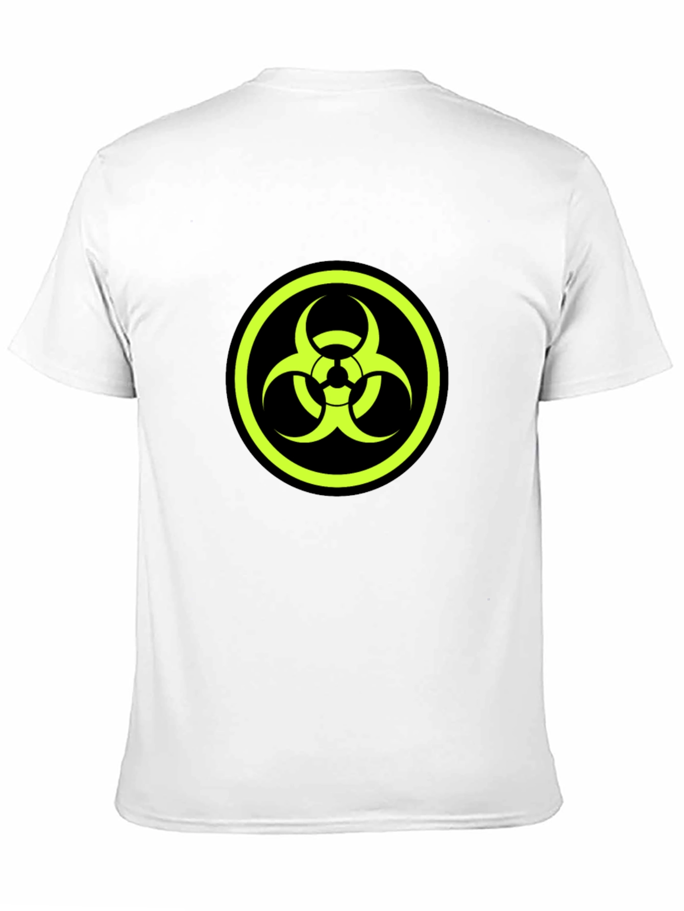 Biohazard Symbol Graphic Tee - Black T-Shirt
