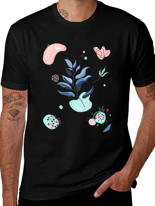 Abstract Art Graphic T-Shirt | Modern Design Tee