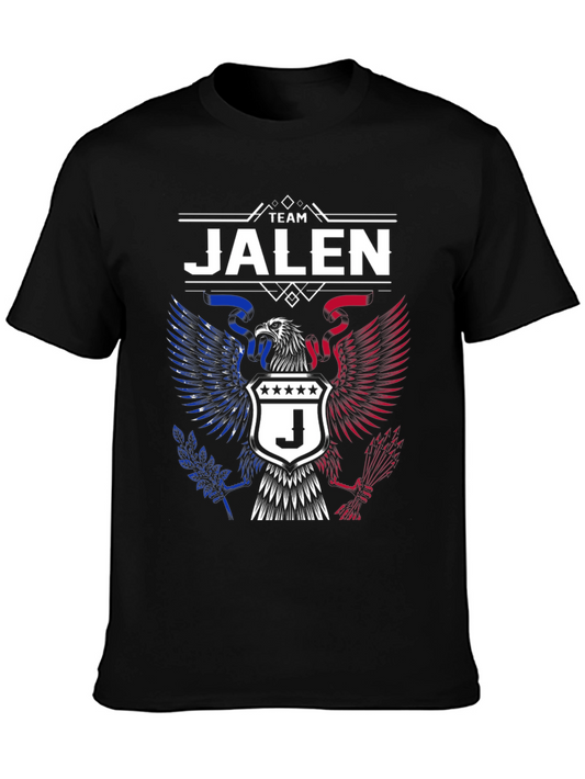 Team Jalen Eagle Graphic Tee - Patriotic Style