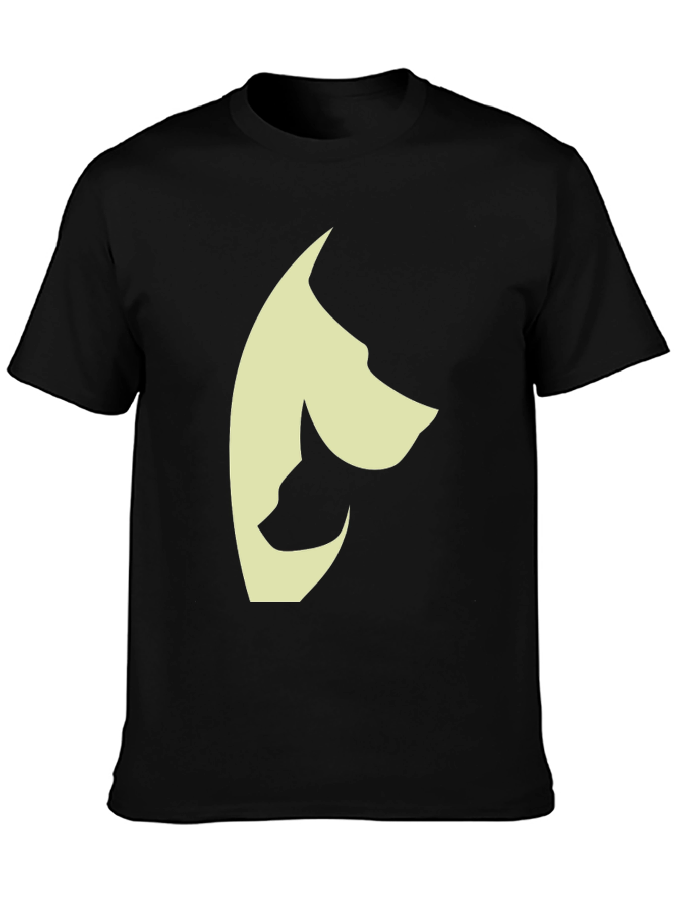 Dog and Cat Silhouette Graphic T-Shirt