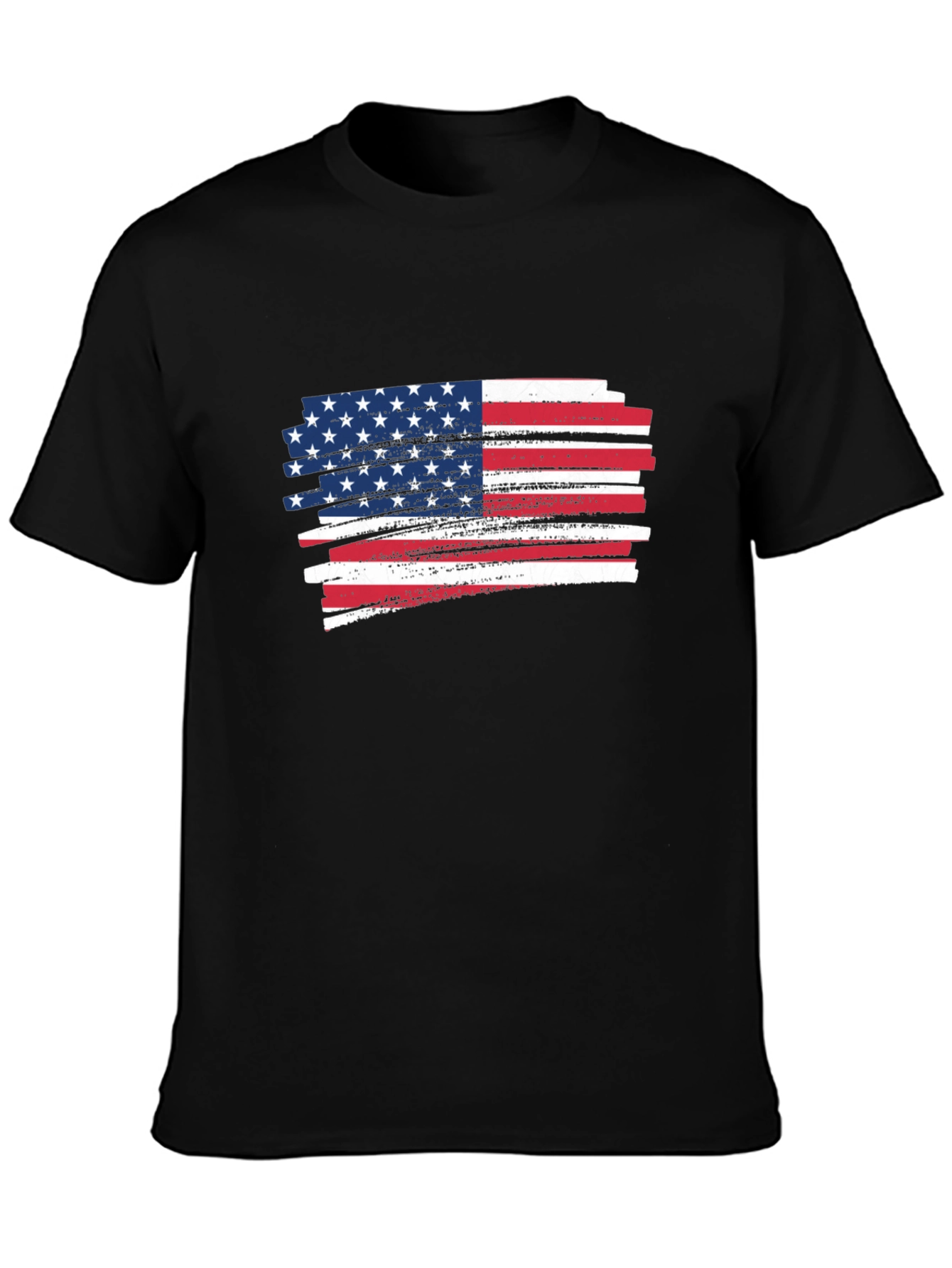 American Flag Graphic T-Shirt
