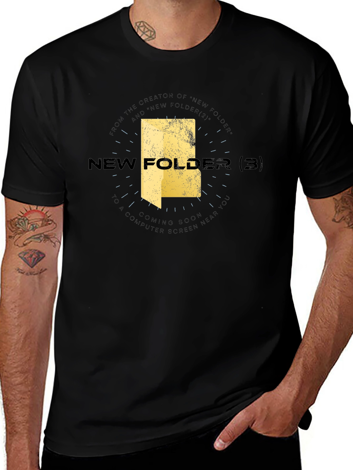 New Folder 3 T-Shirt - Geeky & Stylish