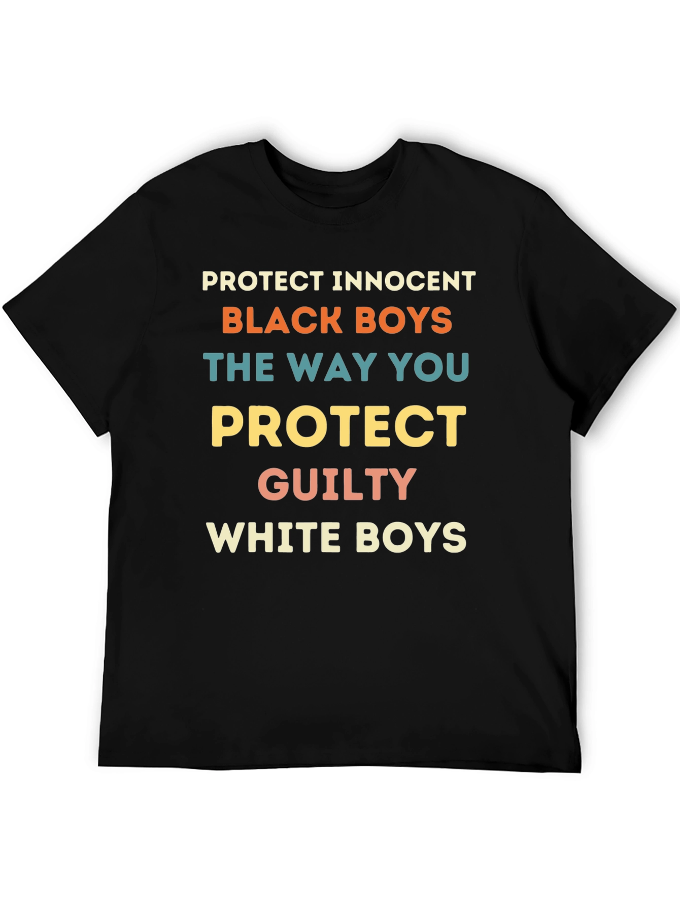 Protect Innocent Black Boys Graphic Tee