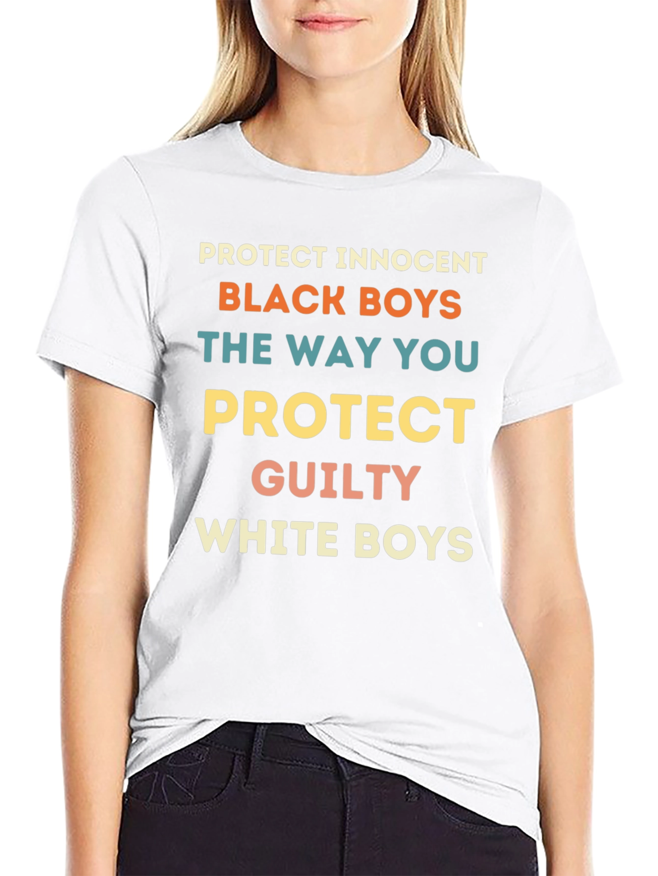 Protect Innocent Black Boys Graphic Tee