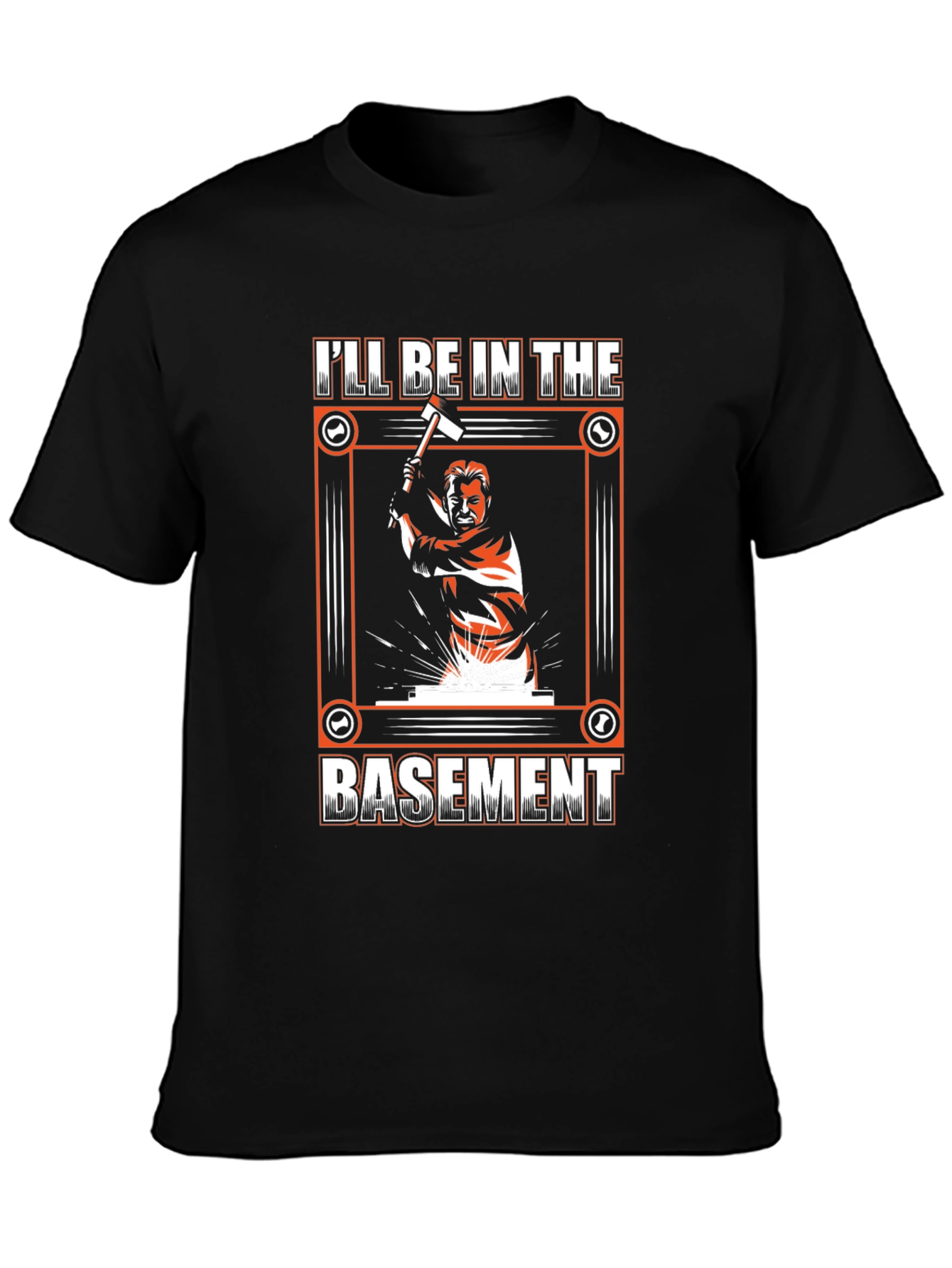 Basement DIY T-Shirt - Black