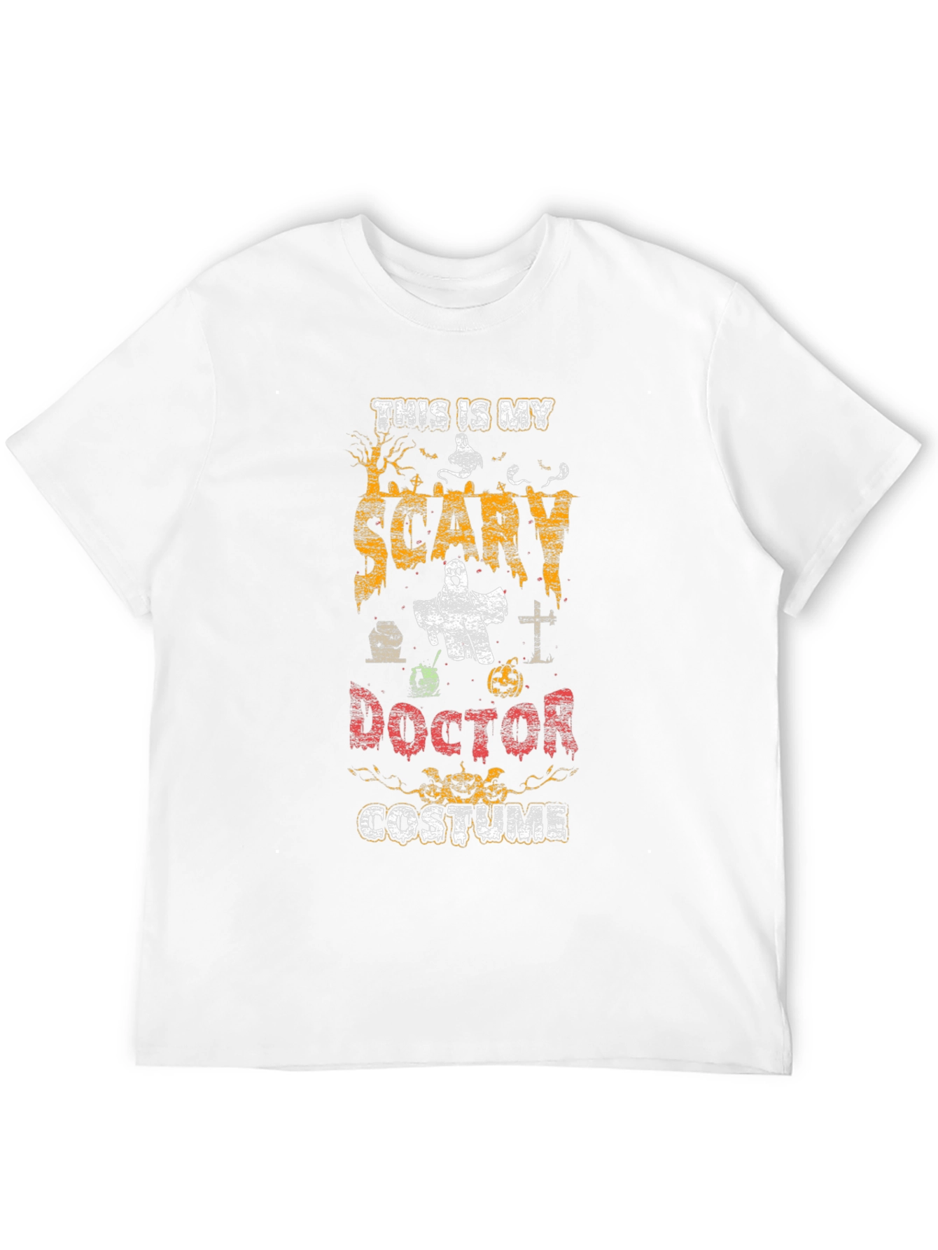 Scary Doctor Halloween Costume Graphic Tee