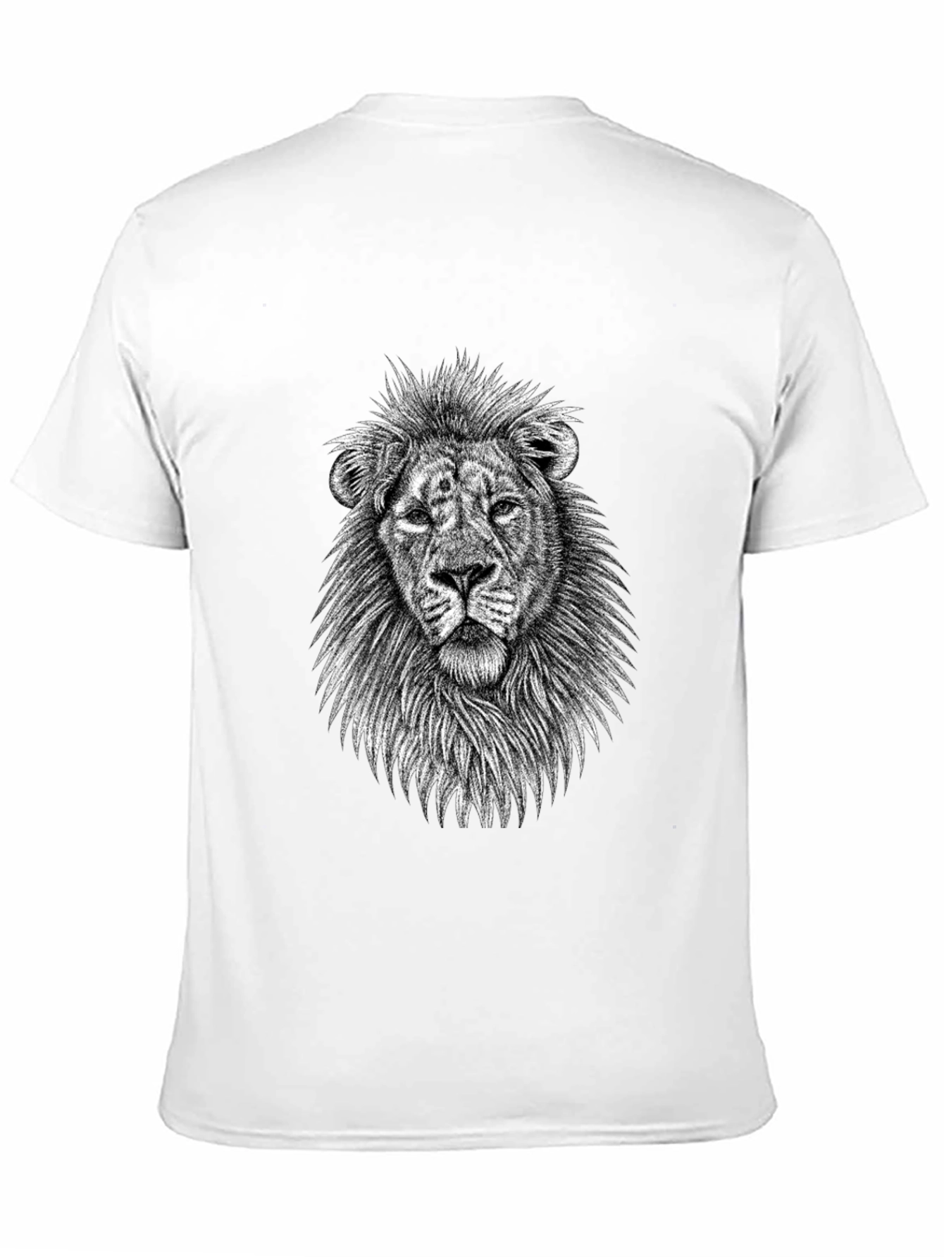 Lion Graphic Tee - Mens Black T-Shirt