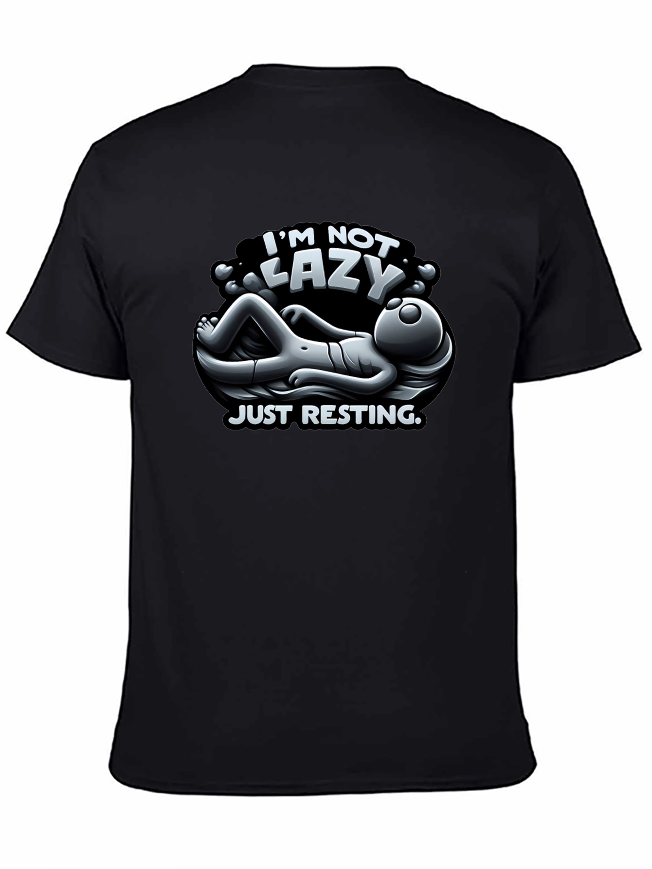 Im Not Lazy T-Shirt - Funny Resting Alien Tee