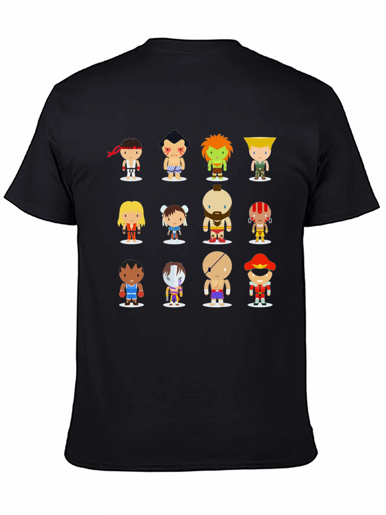 Street Fighter Character T-Shirt