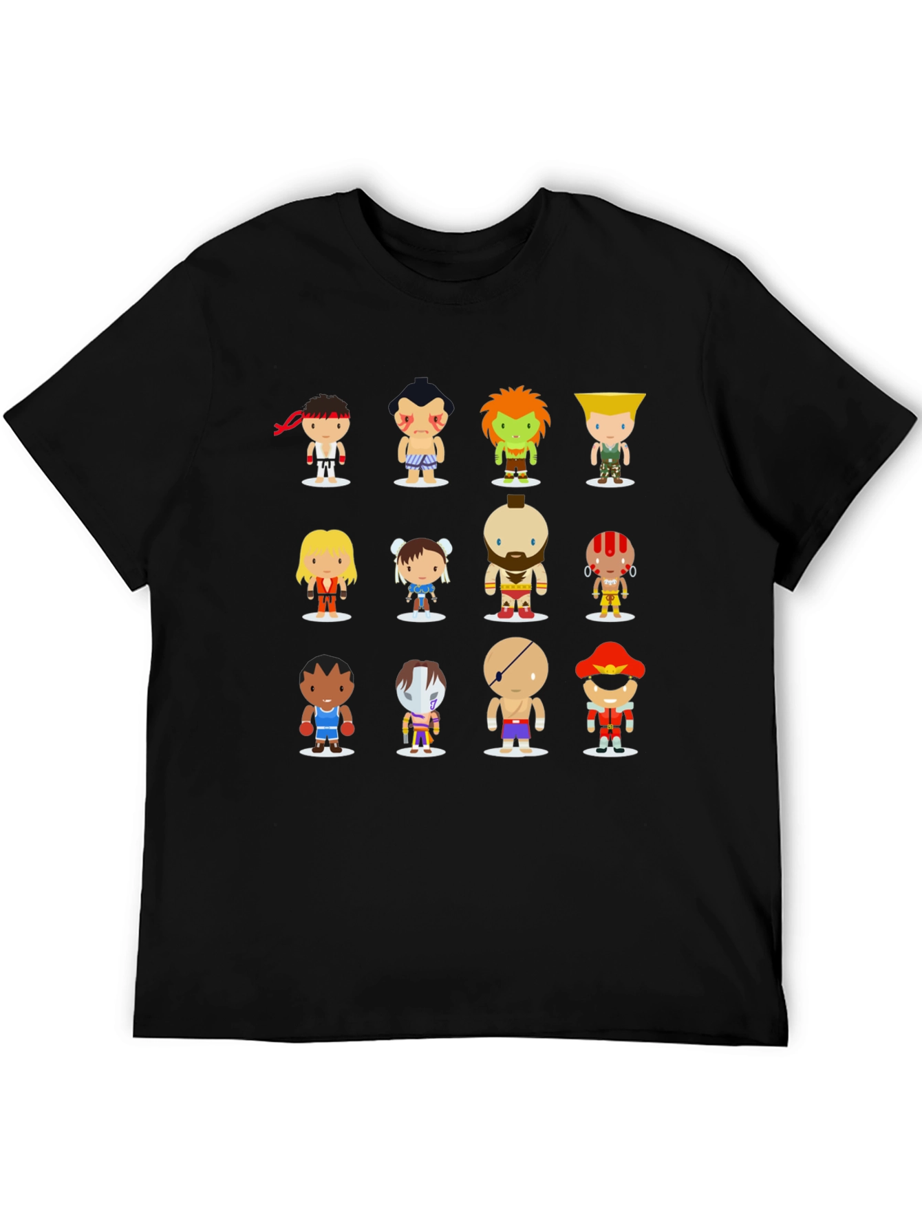 Street Fighter Character T-Shirt