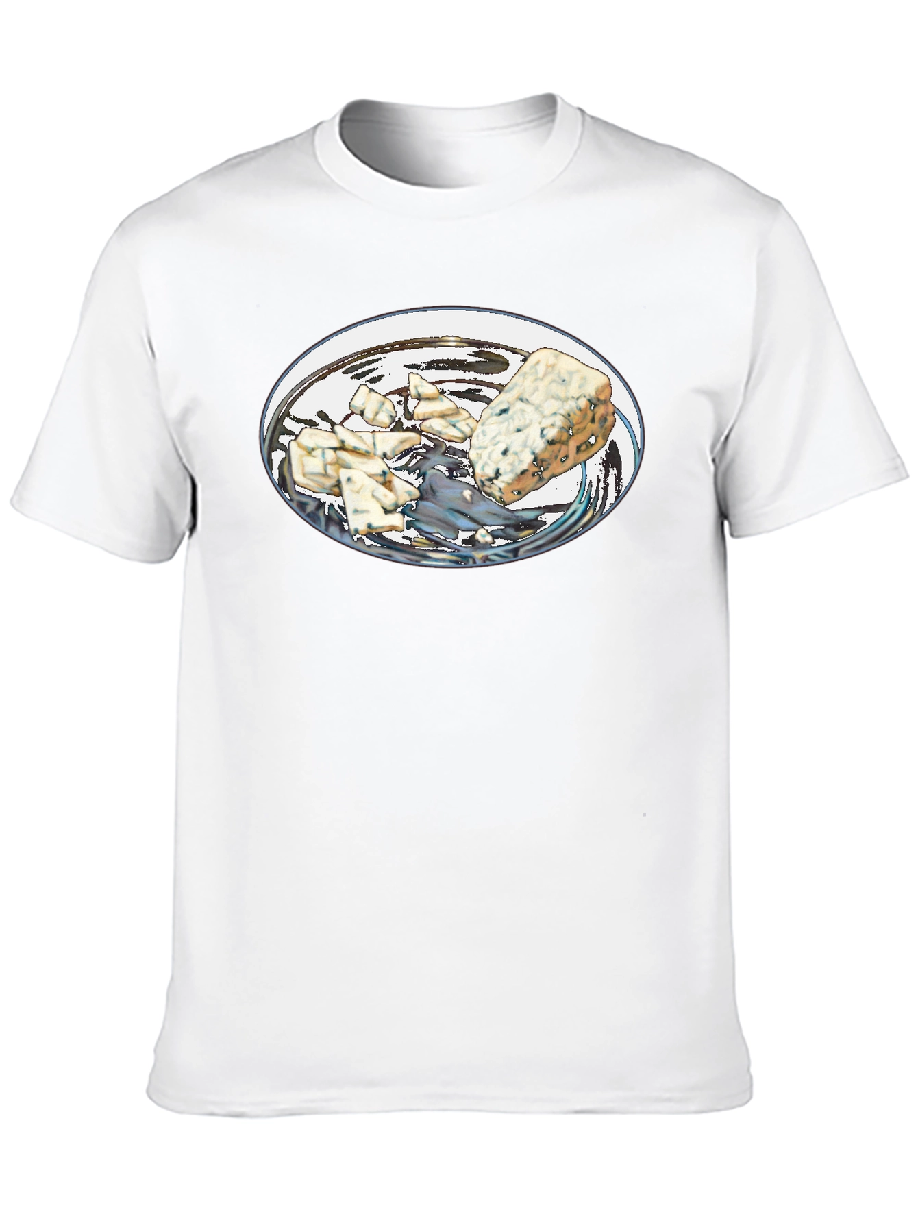 Blue Cheese T-Shirt - Novelty Food Tee