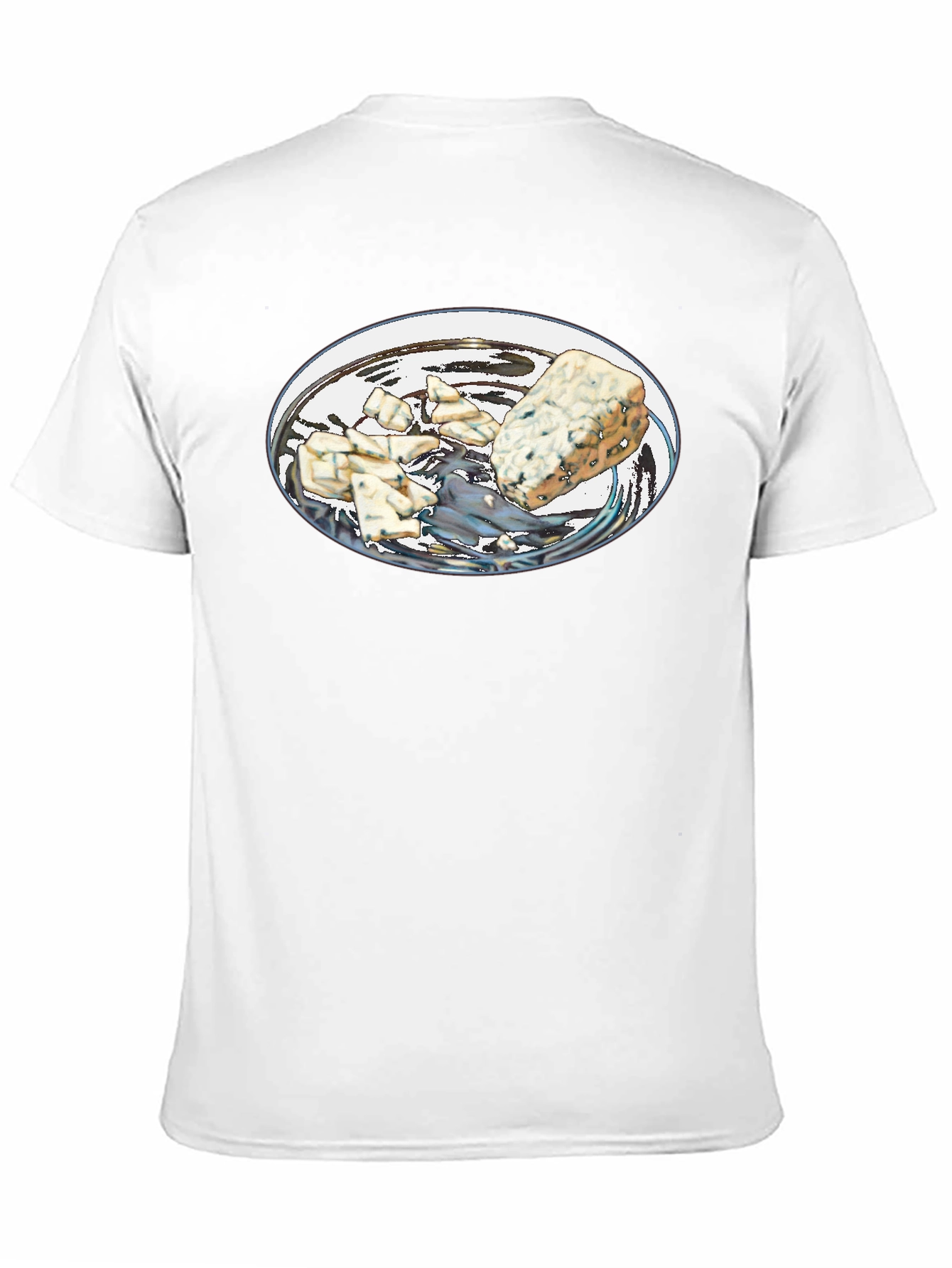 Blue Cheese T-Shirt - Novelty Food Tee