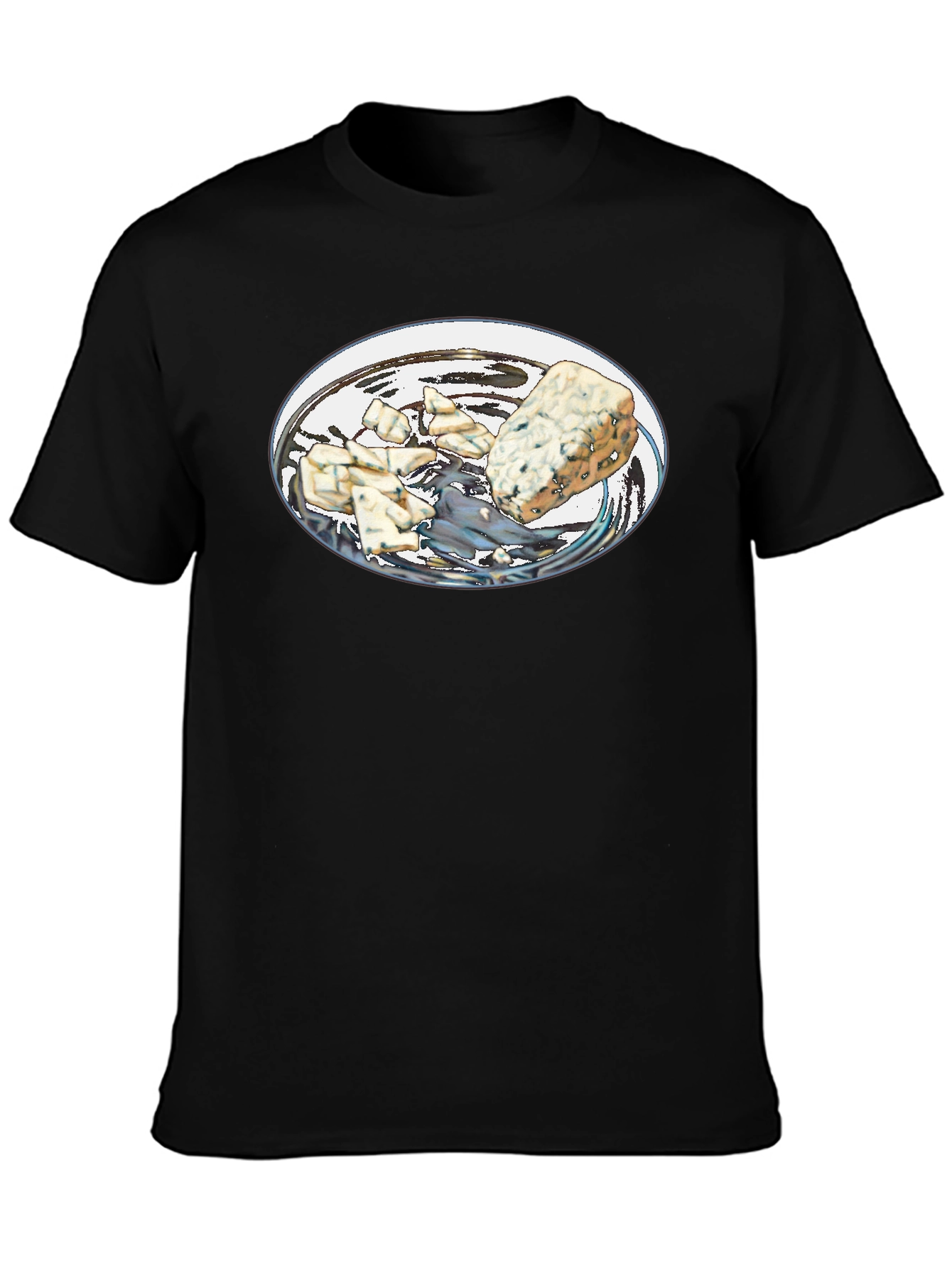Blue Cheese T-Shirt - Novelty Food Tee