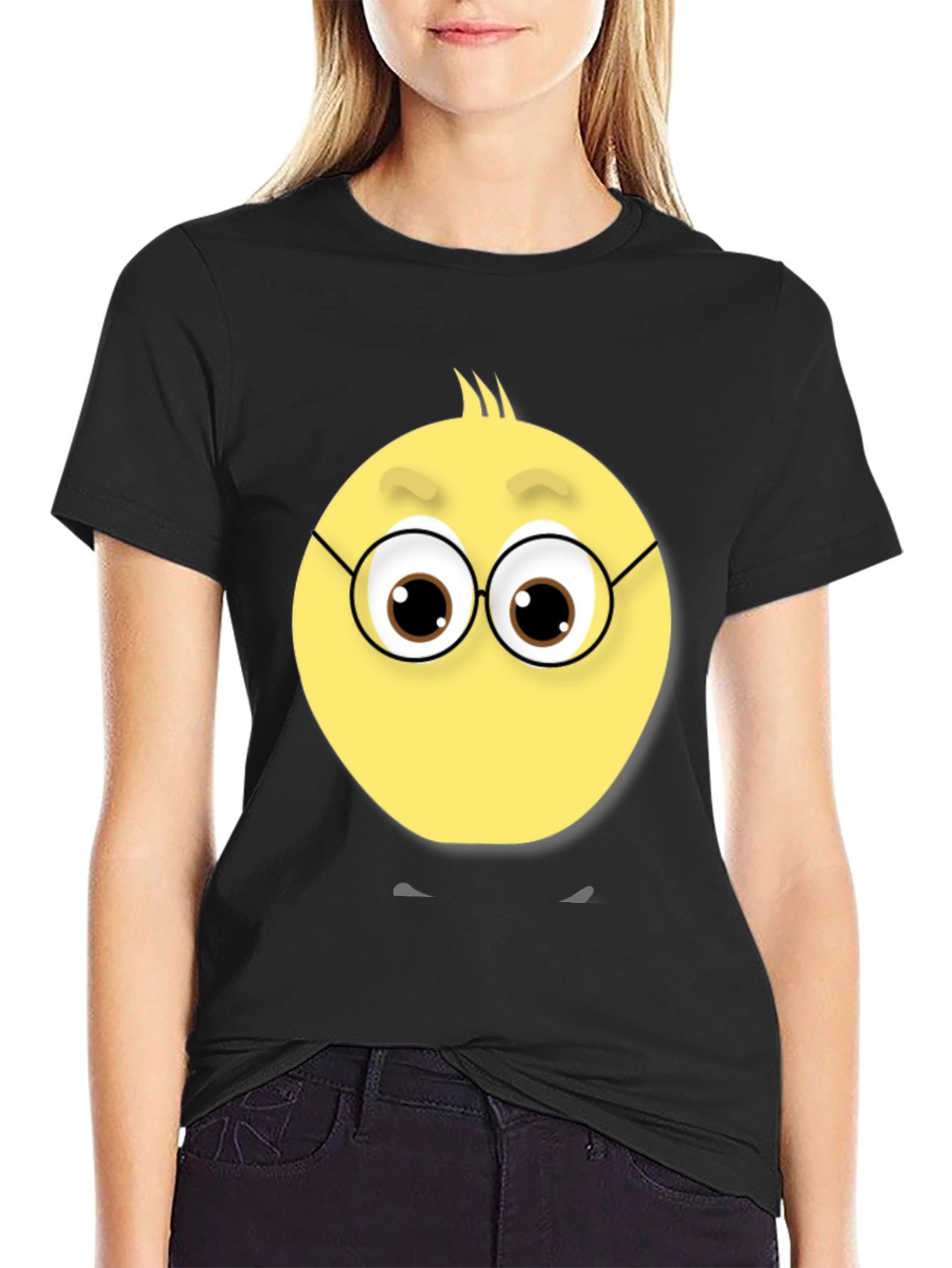 Funny Face T-Shirt - Unique Emoji Design