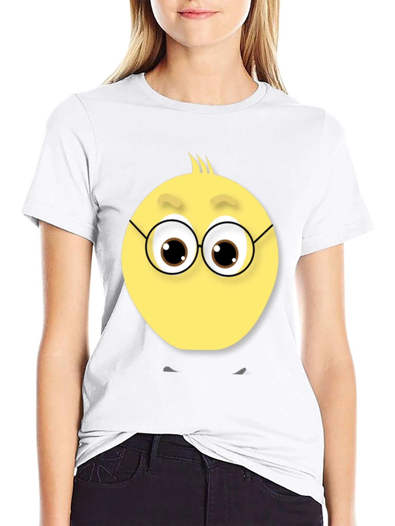 Funny Face T-Shirt - Unique Emoji Design