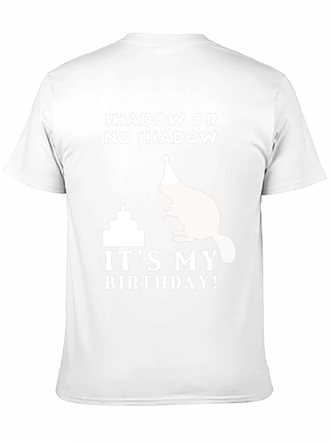 Shadow or No Shadow Birthday Beaver T-Shirt