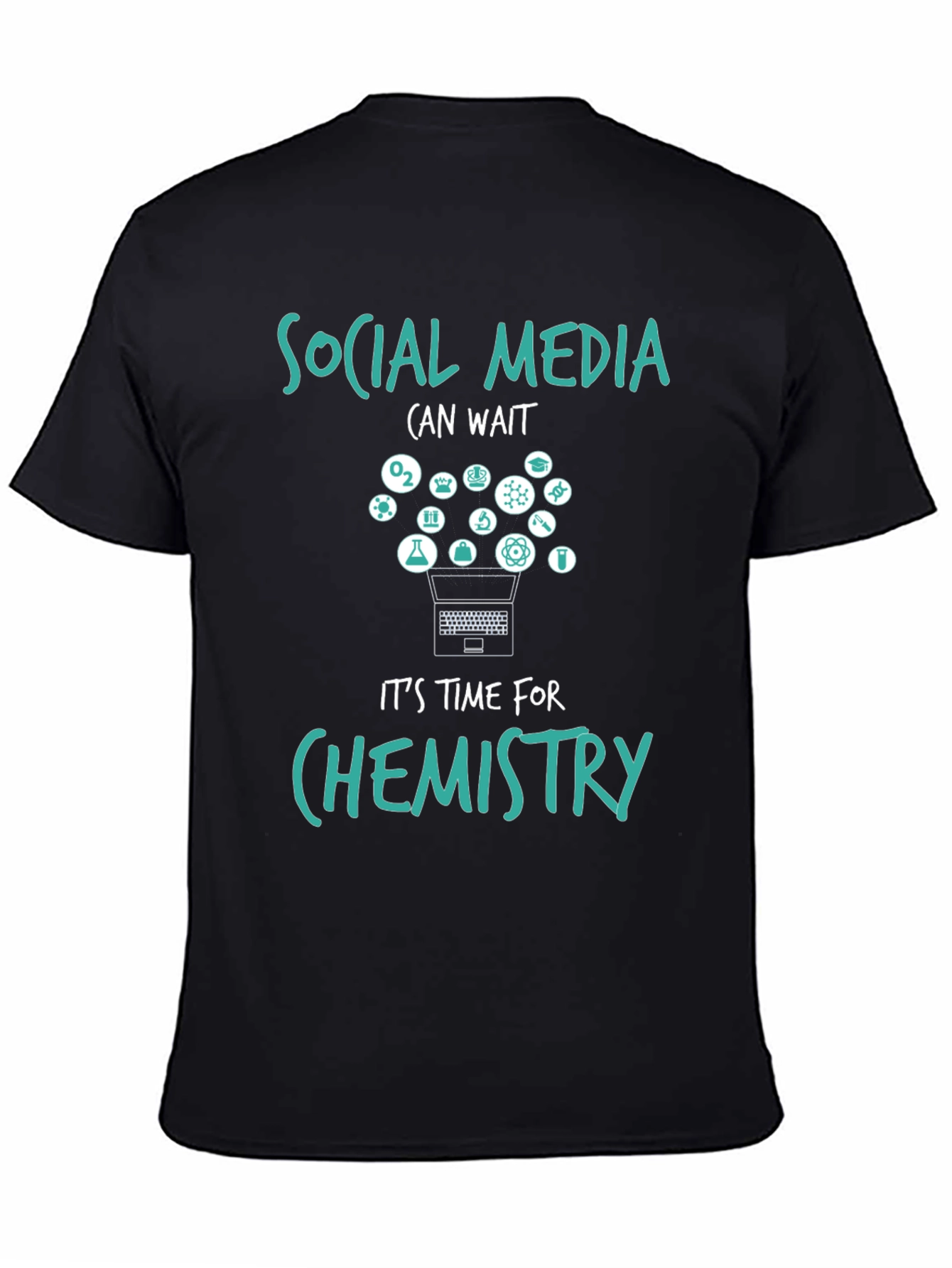 Social Media Wait Chemistry T-Shirt