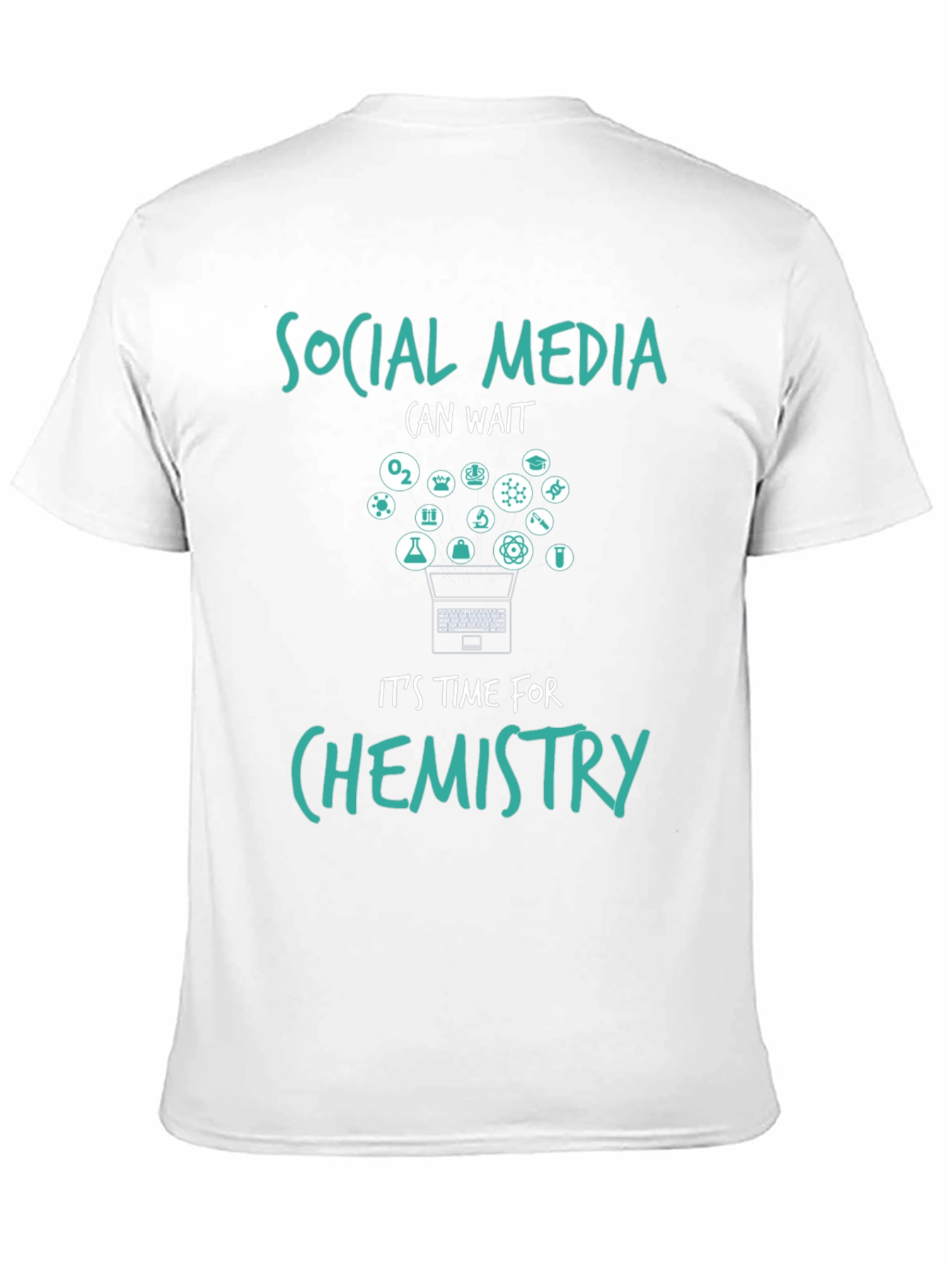 Social Media Wait Chemistry T-Shirt
