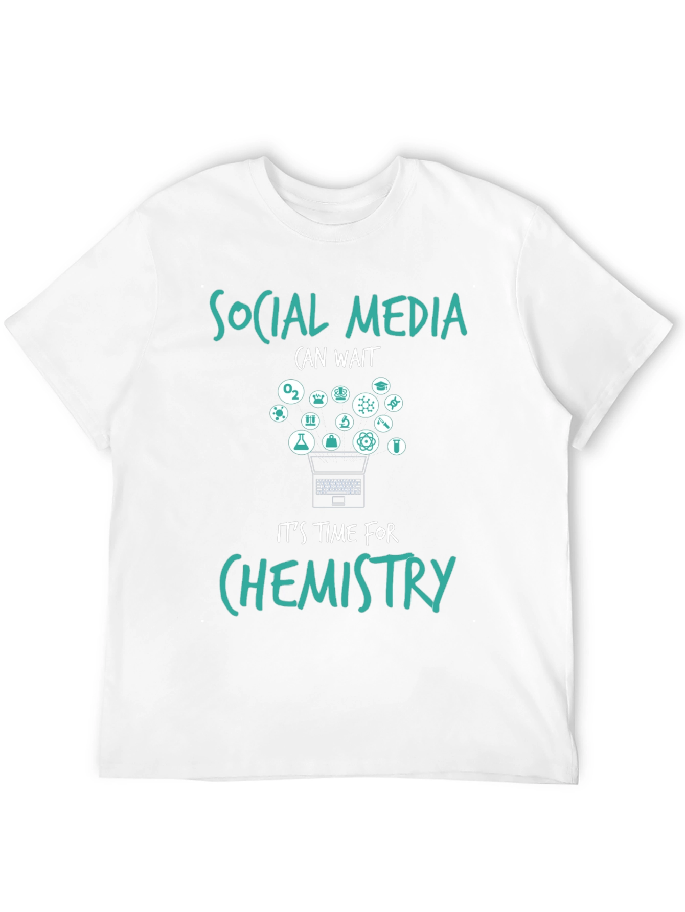 Social Media Wait Chemistry T-Shirt