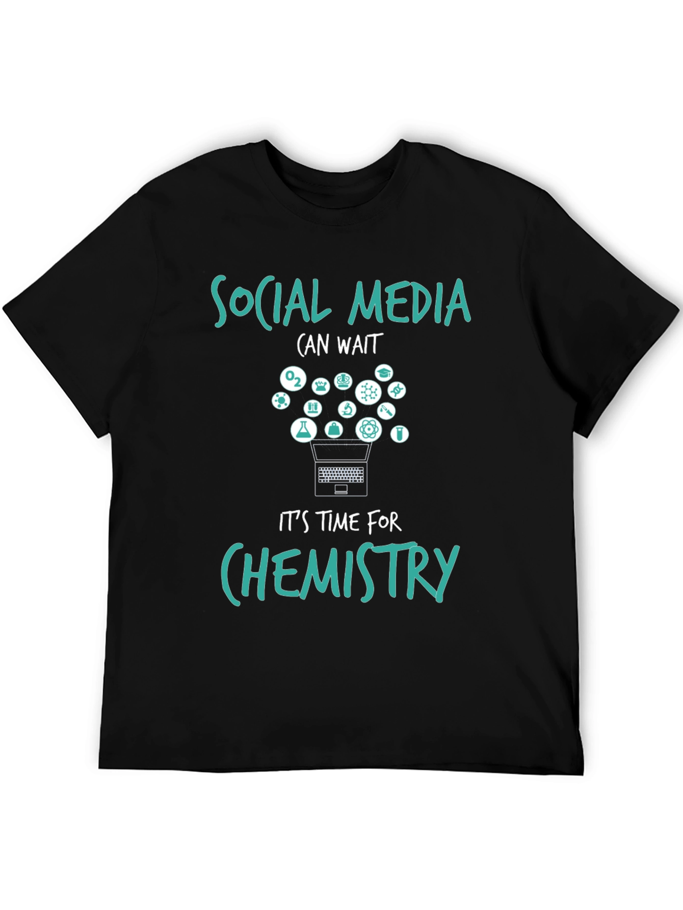 Social Media Wait Chemistry T-Shirt