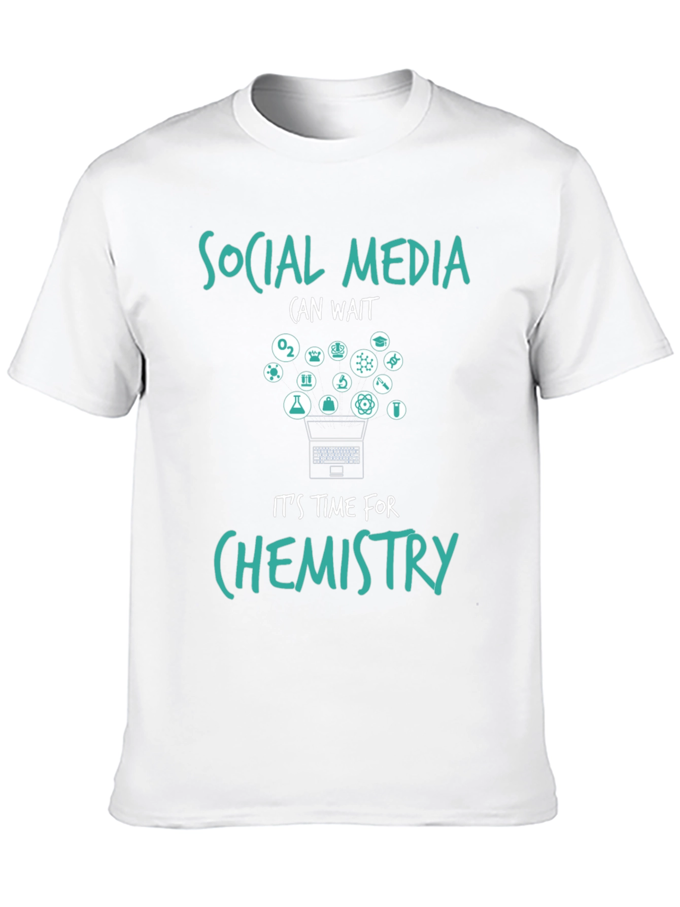 Social Media Wait Chemistry T-Shirt