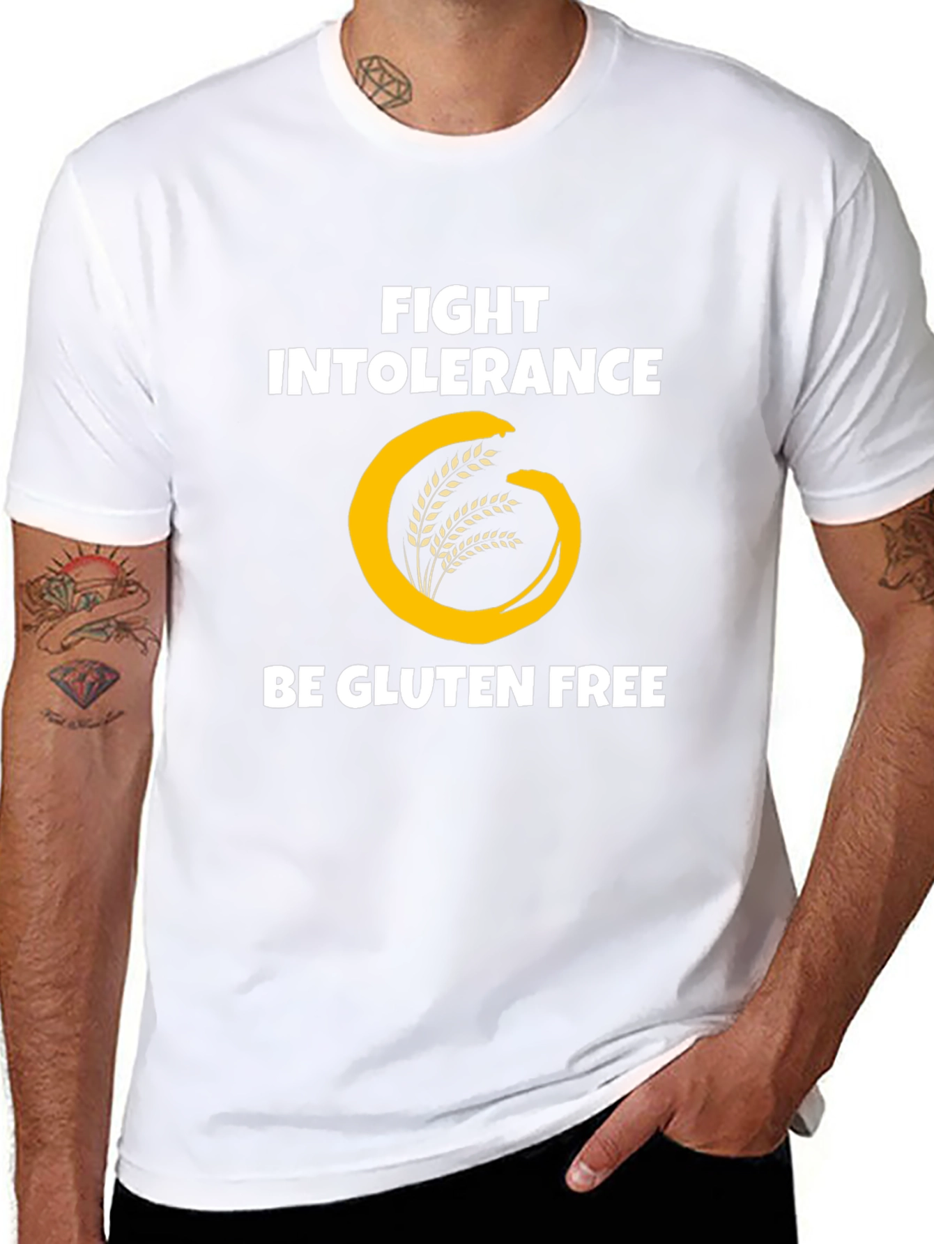 Fight Intolerance Be Gluten Free T-Shirt