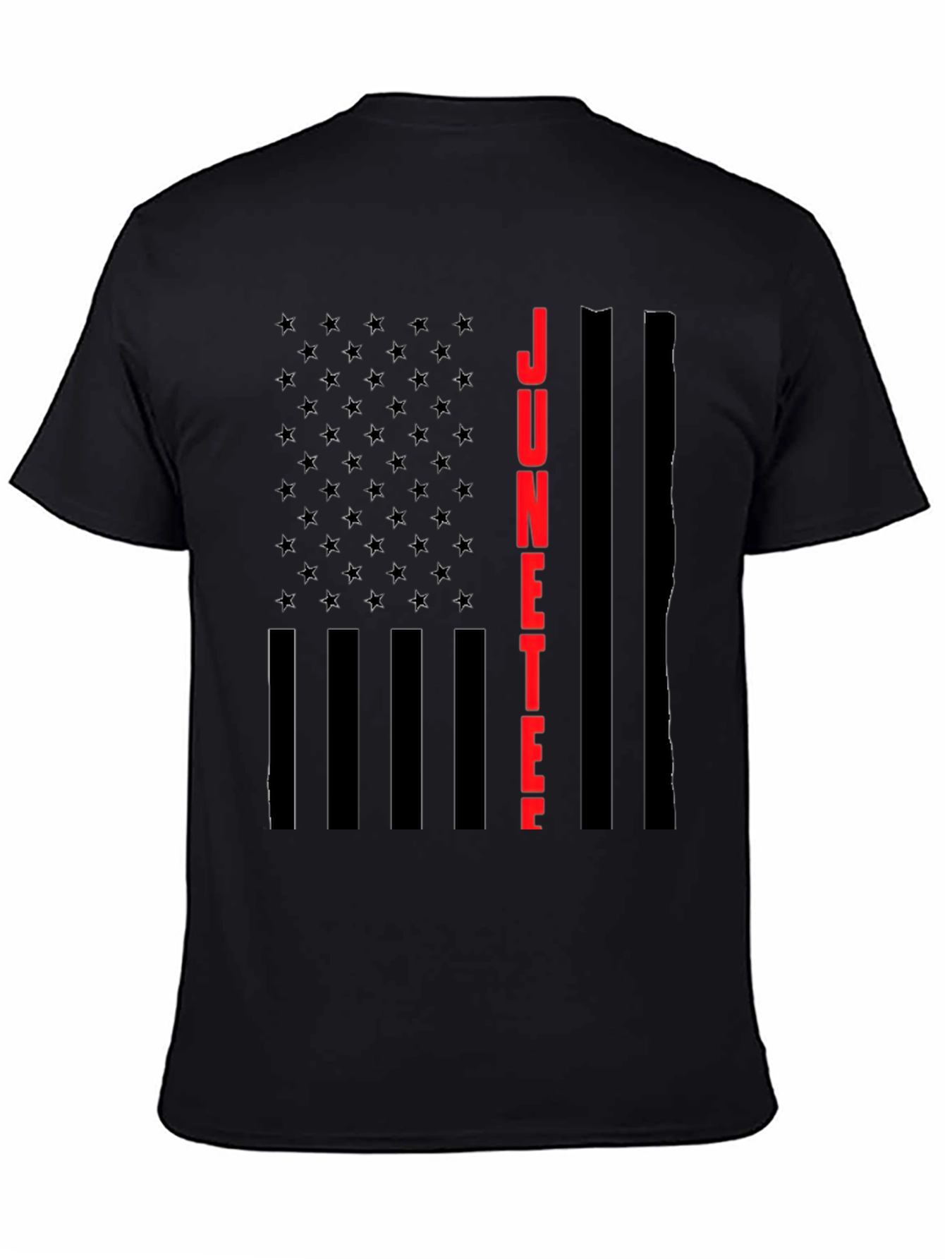 Juneteenth American Flag T-Shirt - Celebrate Freedom