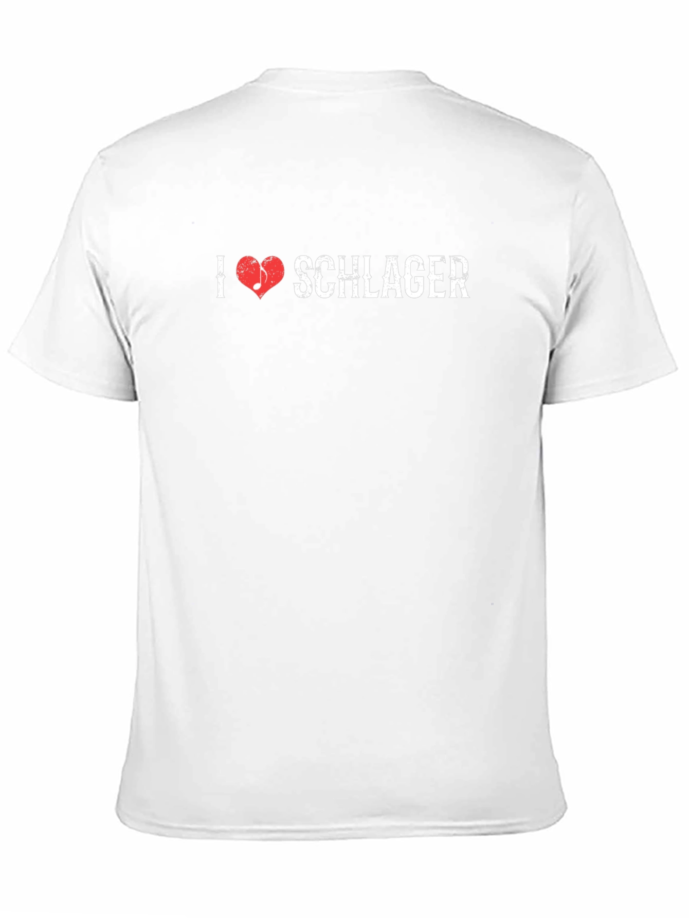I Love Schlager Heart Music Note T-Shirt