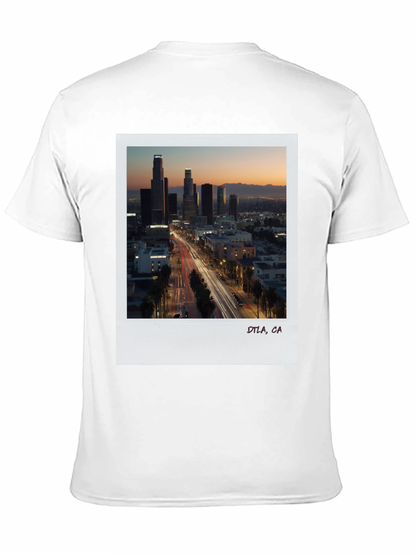 DTLA at Dusk Graphic Tee - Black