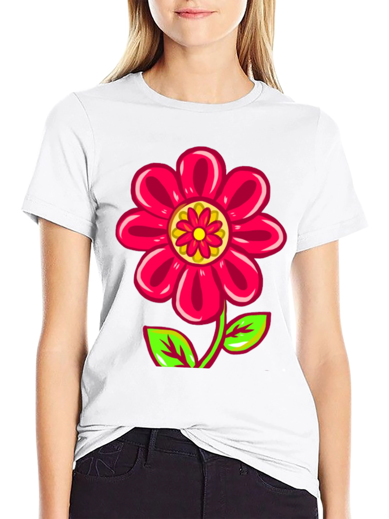 Funky Flower Power Tee