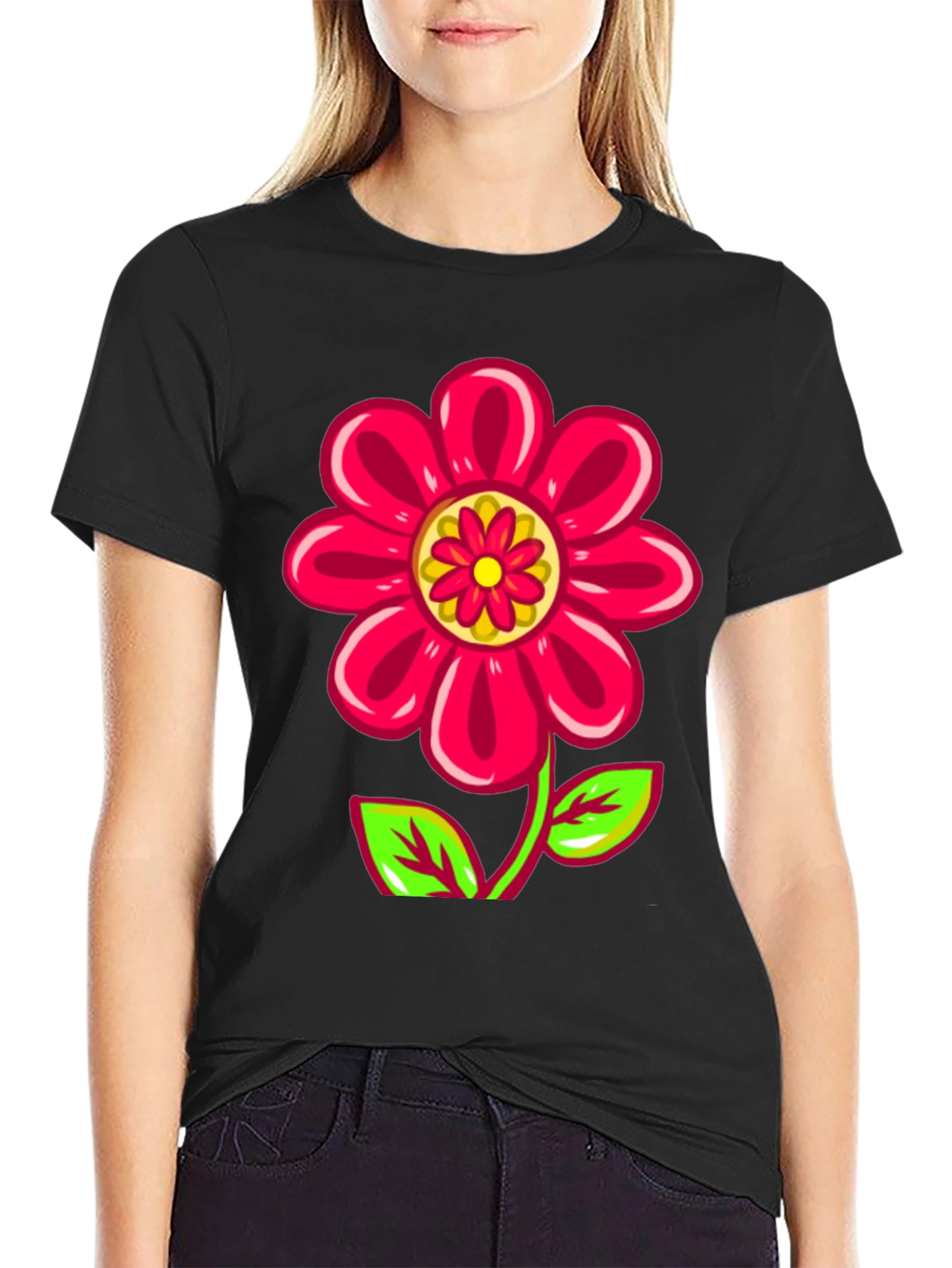 Funky Flower Power Tee