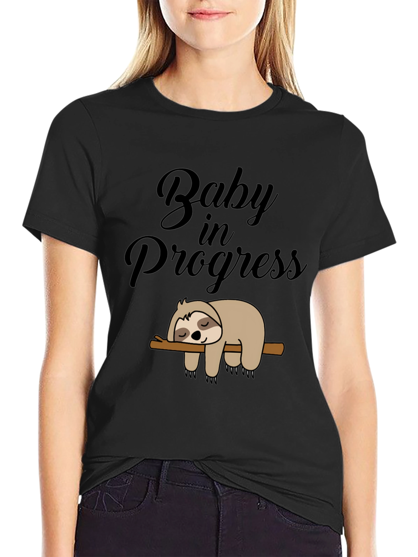 Baby in Progress Sloth Tee