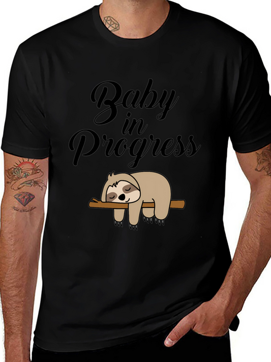 Baby in Progress Sloth Tee