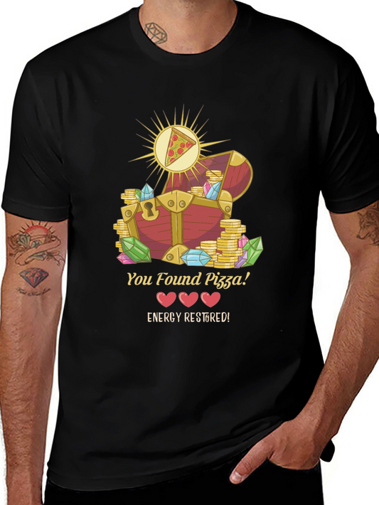 Pizza Treasure Chest Graphic Tee