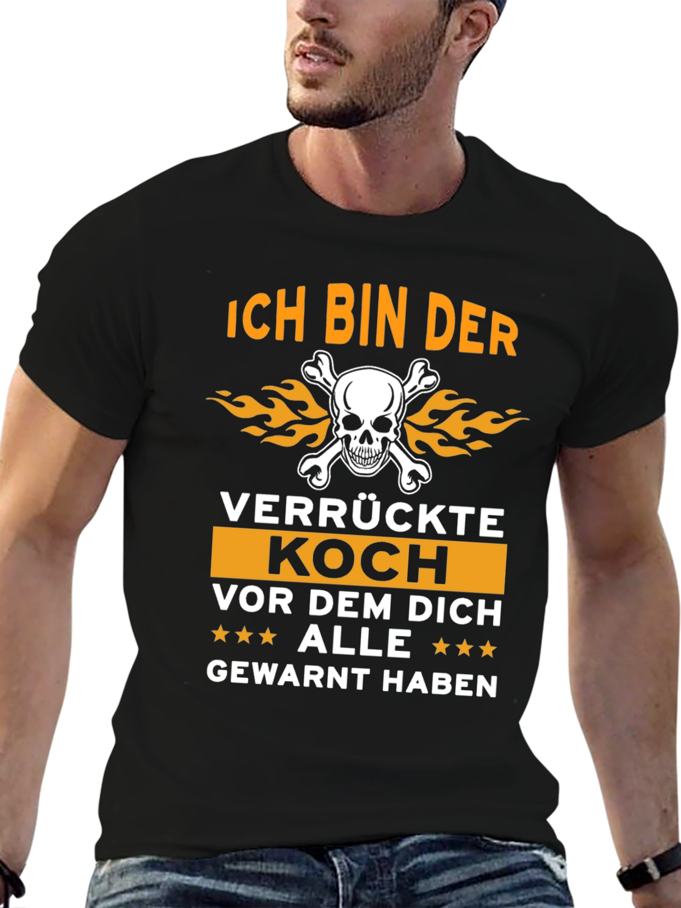 Ich Bin Der Verrückte Koch T-Shirt