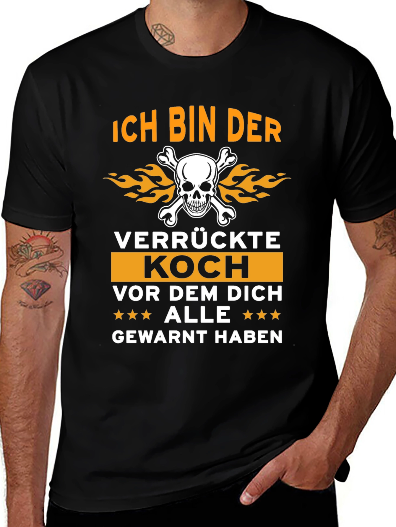 Ich Bin Der Verrückte Koch T-Shirt