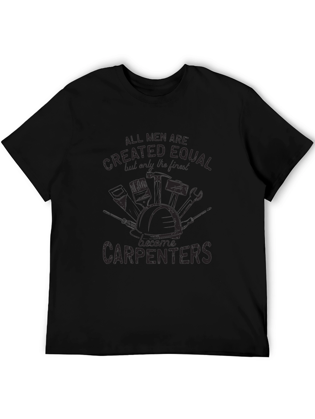 Carpenter Graphic T-Shirt - Mens Black Tee