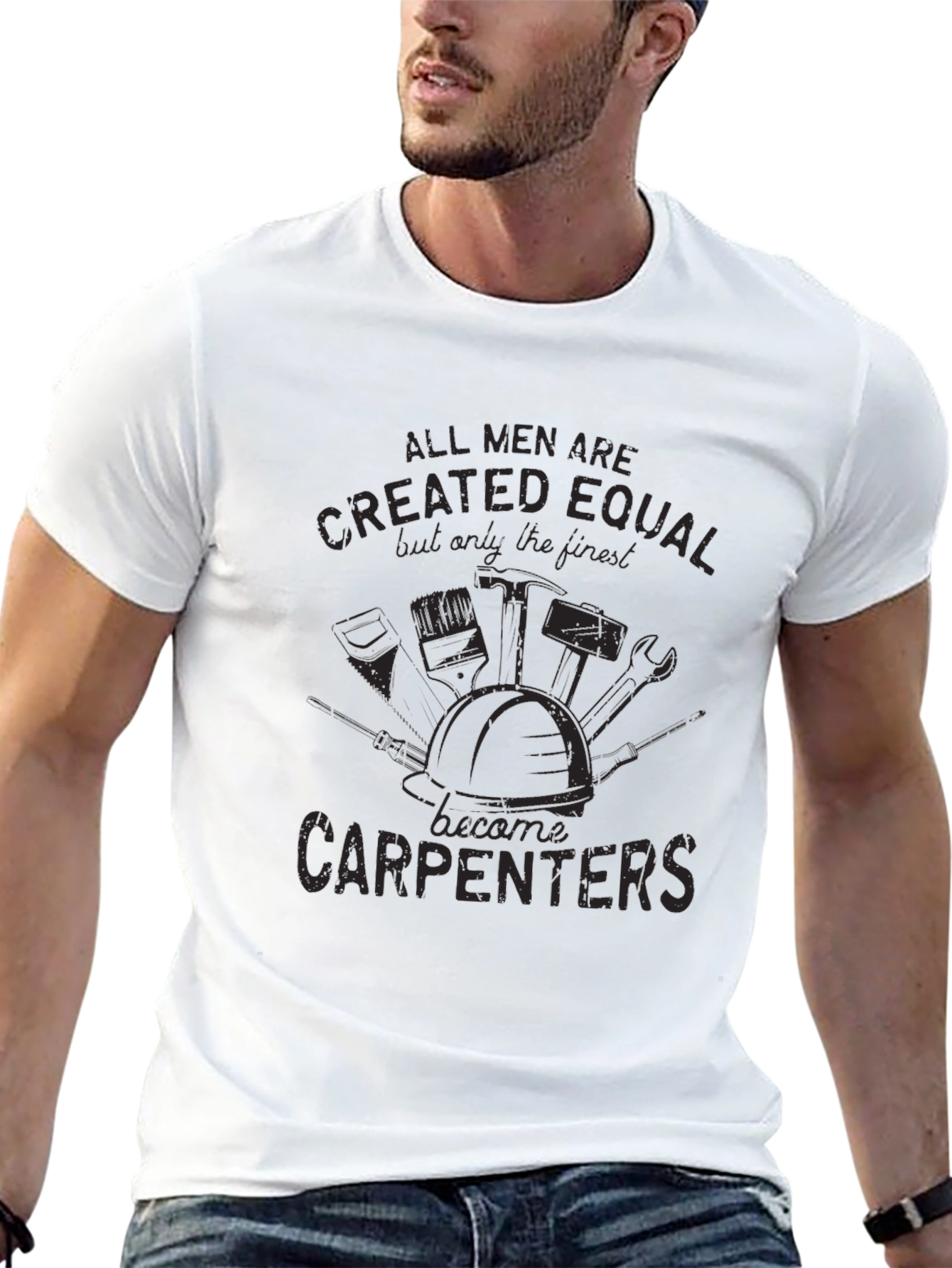 Carpenter Graphic T-Shirt - Mens Black Tee