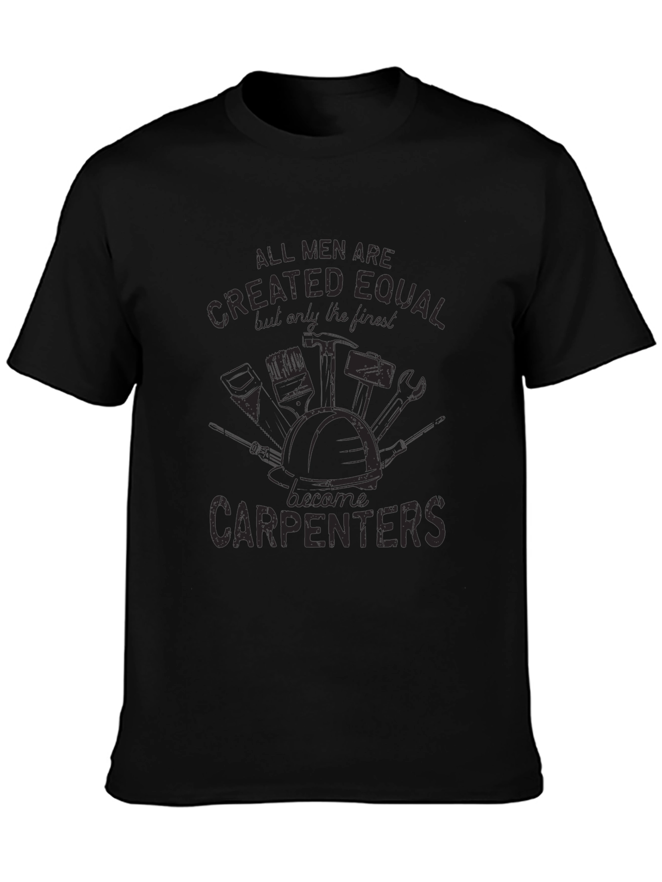 Carpenter Graphic T-Shirt - Mens Black Tee