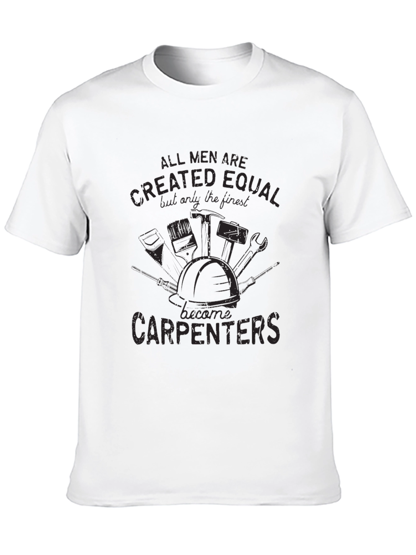 Carpenter Graphic T-Shirt - Mens Black Tee