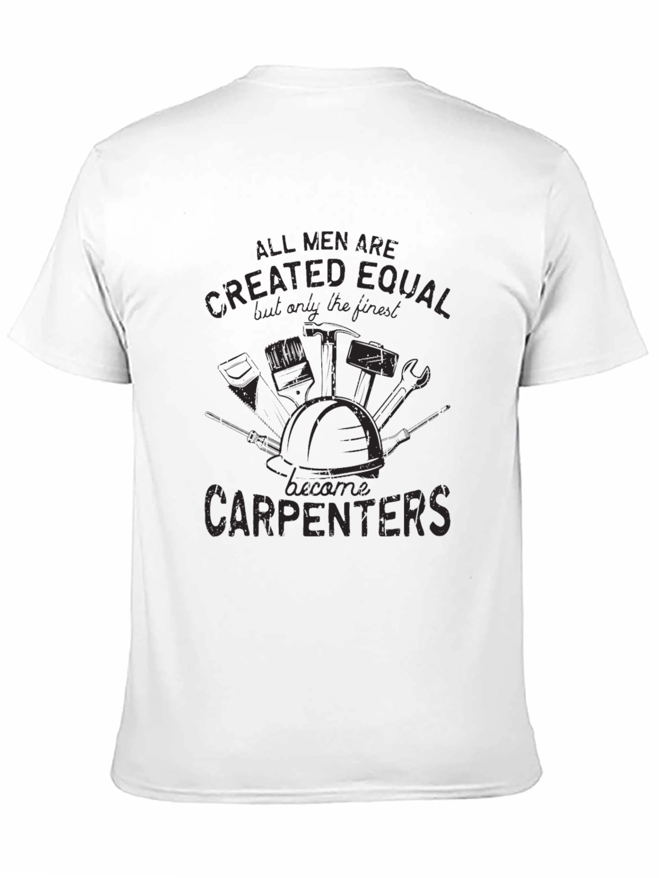 Carpenter Graphic T-Shirt - Mens Black Tee