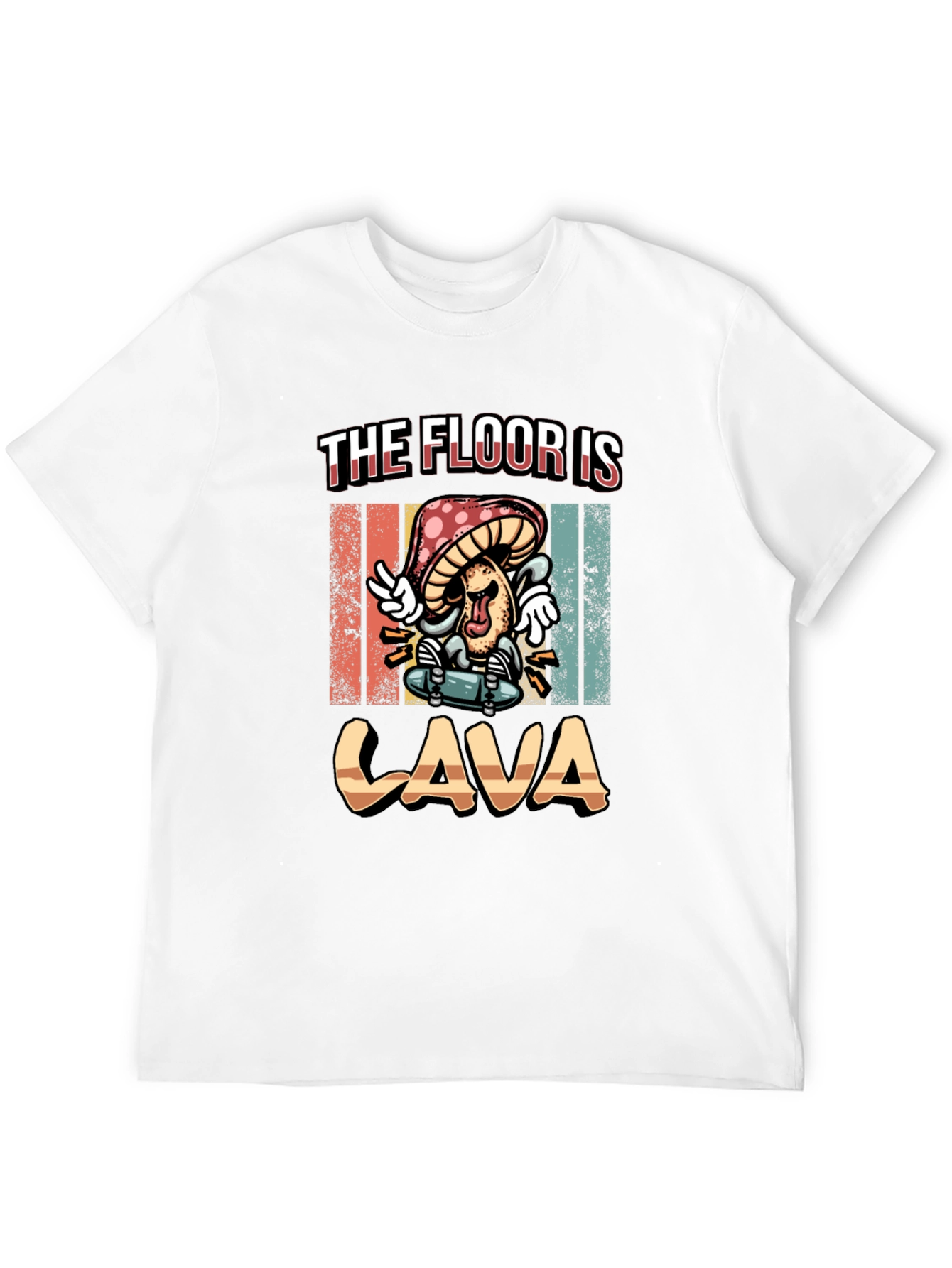 The Floor is Lava Mushroom T-Shirt